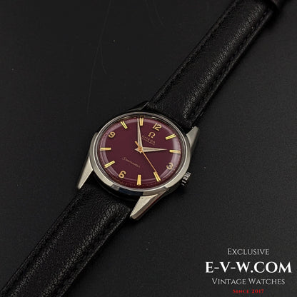 Omega Seamaster Red Dial Automatic  / cal.552 / Ref. 14700 1 SC /  Vintage 1961