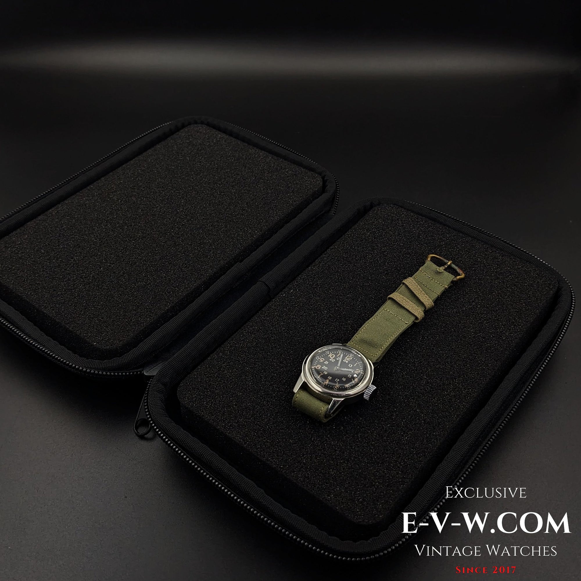 Elgin A-17 MIL-W-6433 del ejército estadounidense, época de la Guerra de Corea / Cal. F4667 Vintage, década de 1950