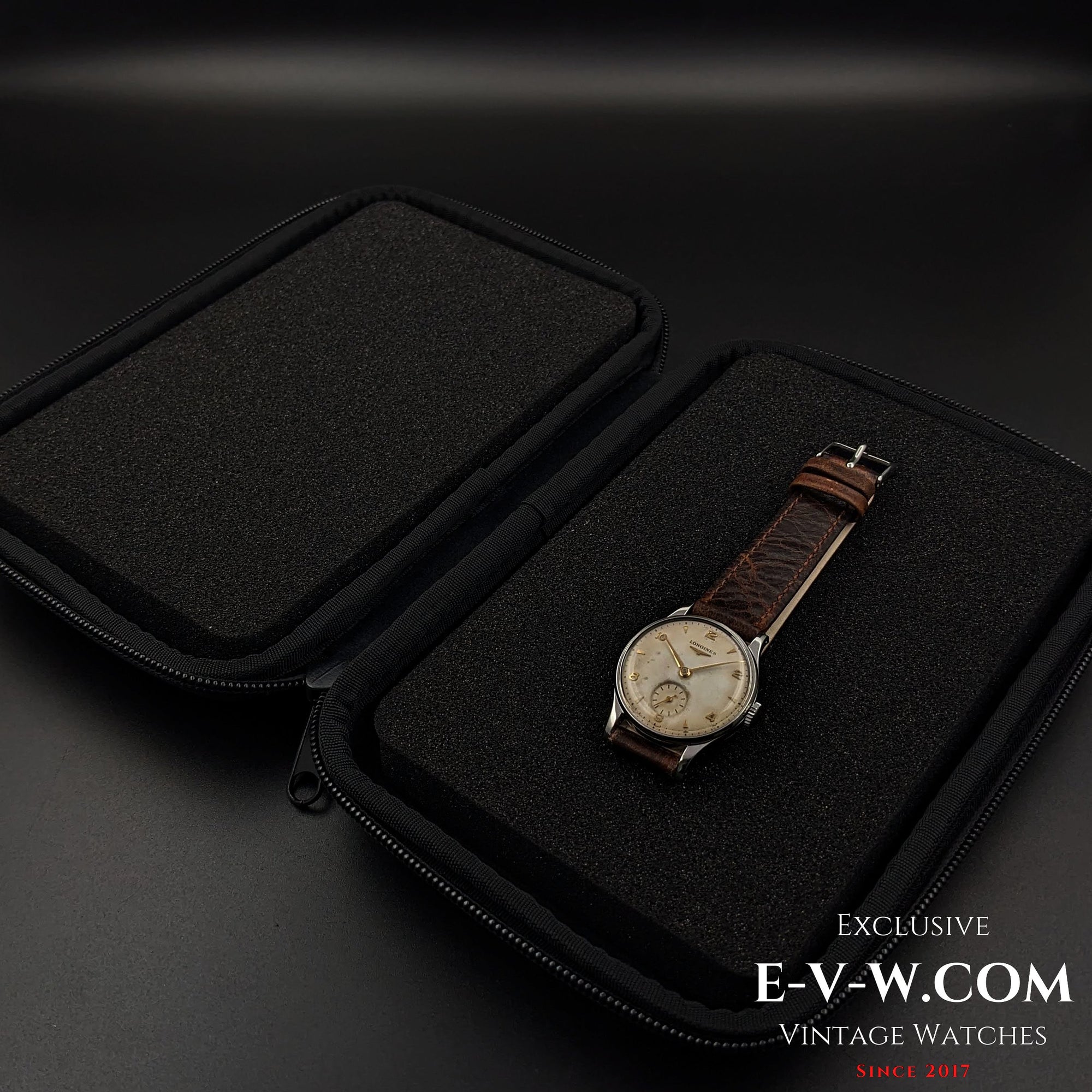 Longines from 1951 with a nice vintage patina on the dila / Cal 12.68Z