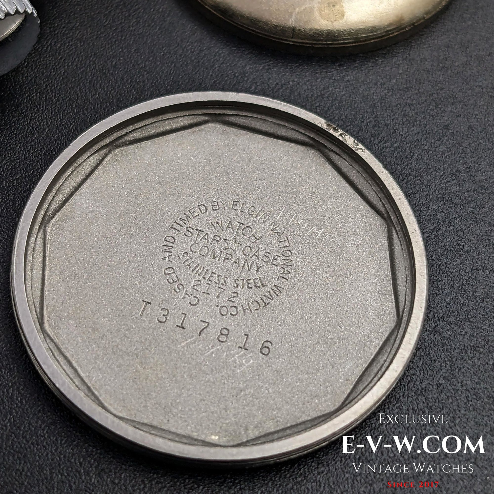 Elgin A-17 MIL-W-6433 del ejército estadounidense, época de la Guerra de Corea / Cal. F4667 Vintage, década de 1950