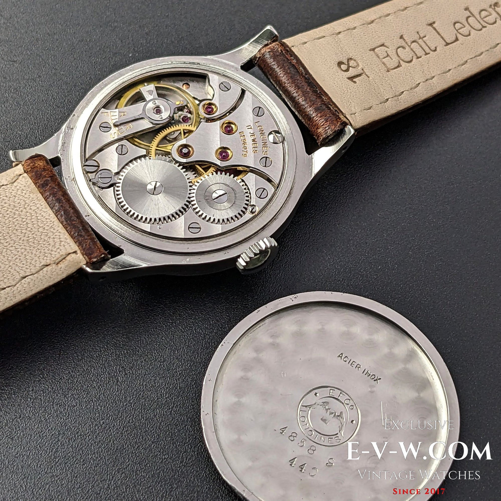 Longines from 1951 with a nice vintage patina on the dila / Cal 12.68Z