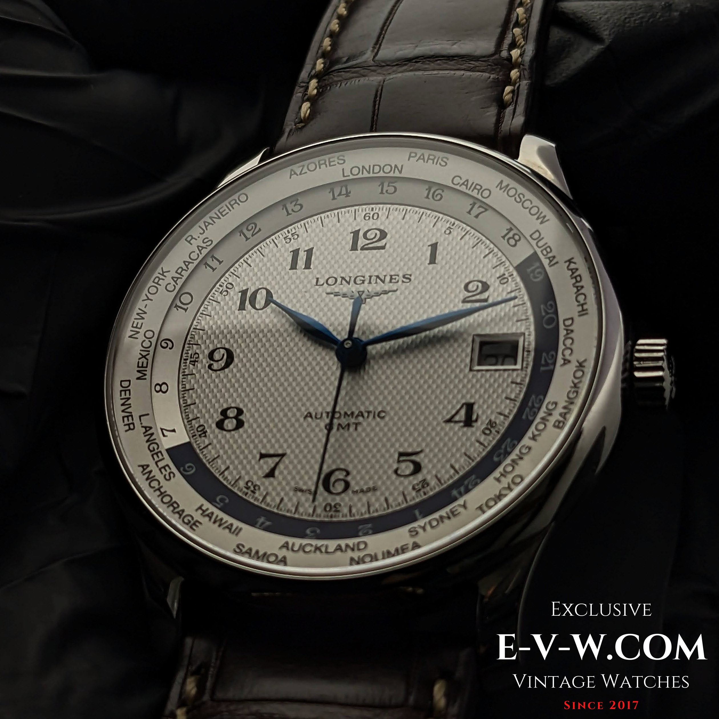 Limited Edition to 77 pcs Longines Master Collection Worldtime