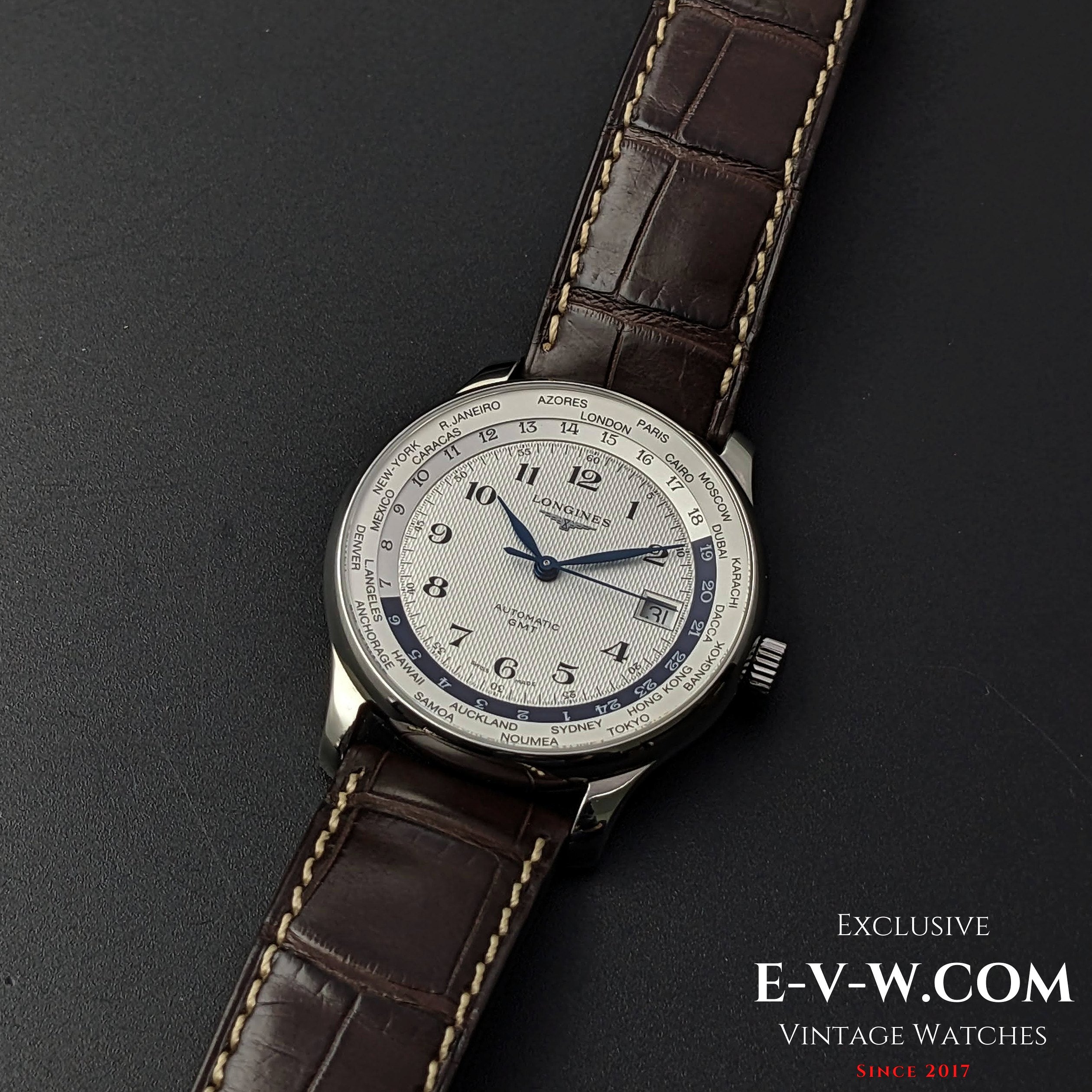 Limited Edition to 77 pcs Longines Master Collection Worldtime