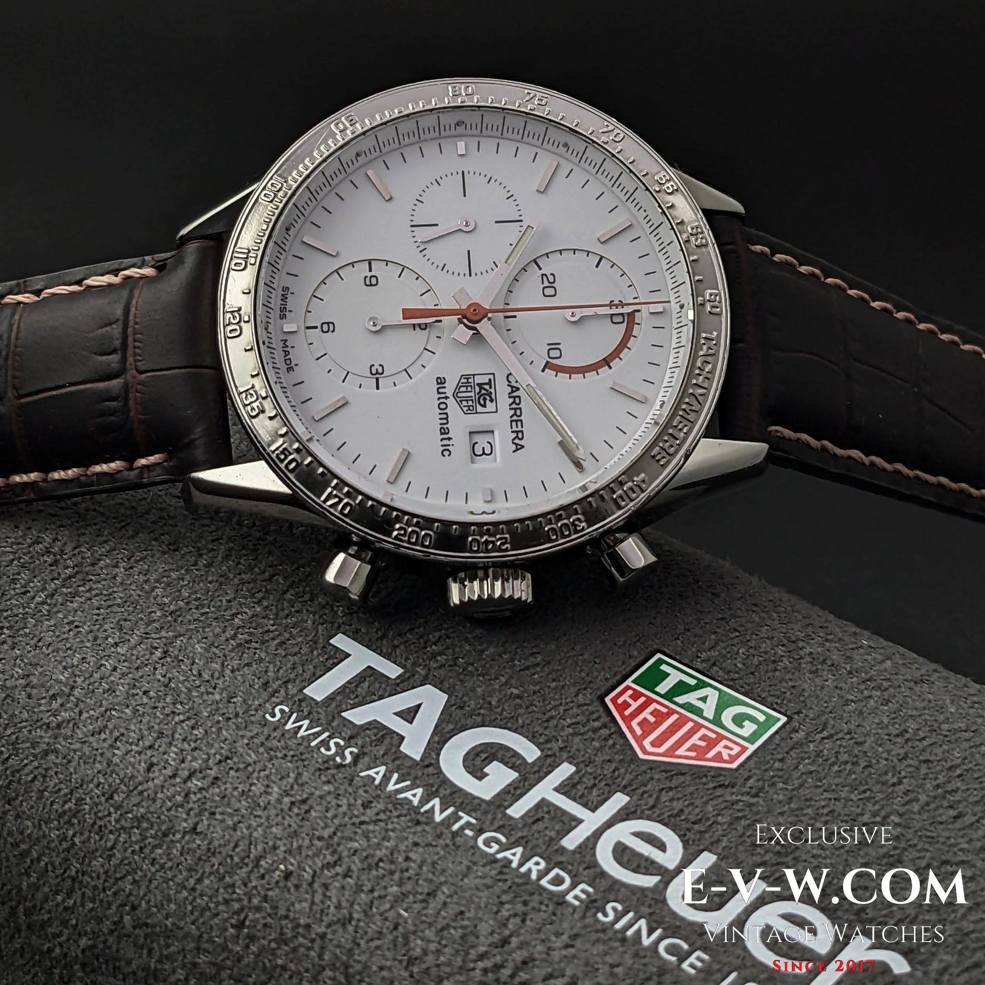Rare TAG Heuer Carrera Automatic Chronograph Calibre 16
