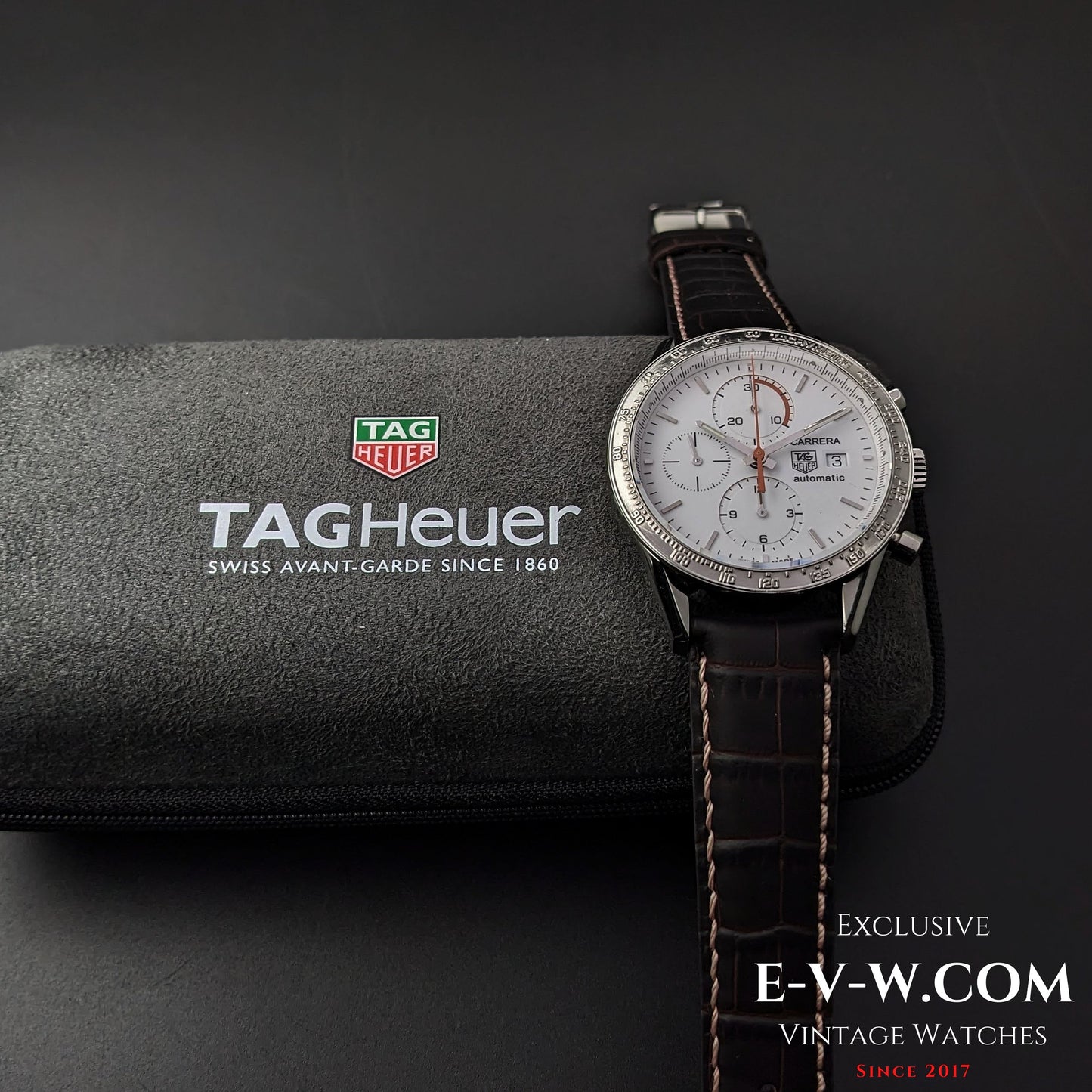 Rare TAG Heuer Carrera Automatic Chronograph Calibre 16