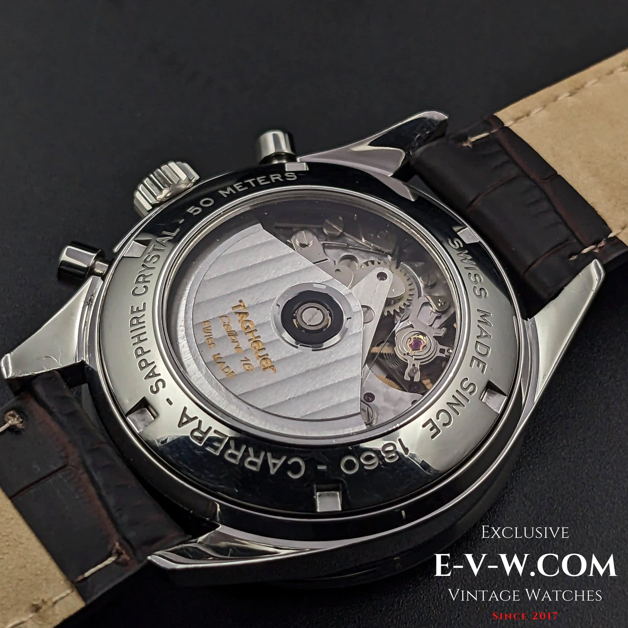 Rare TAG Heuer Carrera Automatic Chronograph Calibre 16