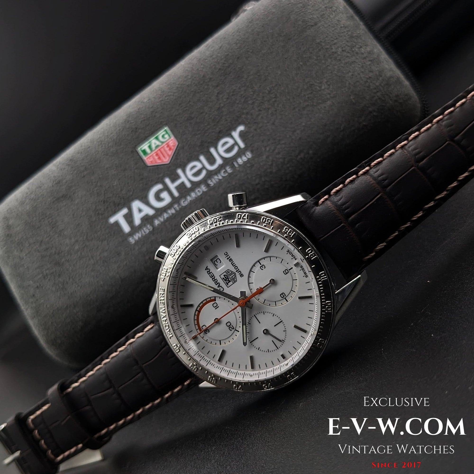 Rare TAG Heuer Carrera Automatic Chronograph Calibre 16