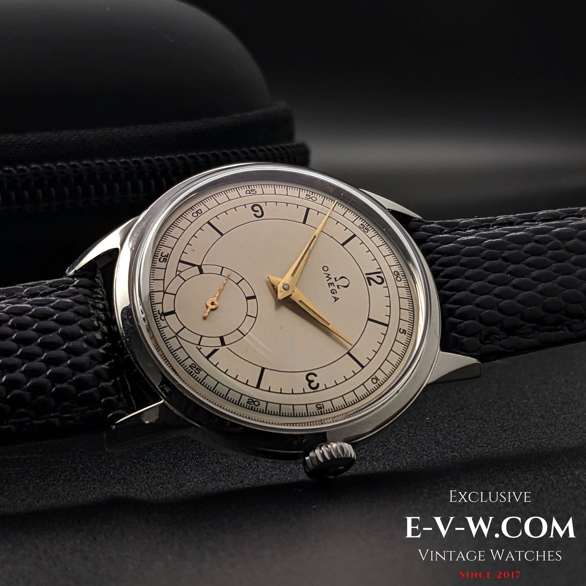 Omega cal 269 (famiglia 30T2) / quadrante Sector / vintage 1963
