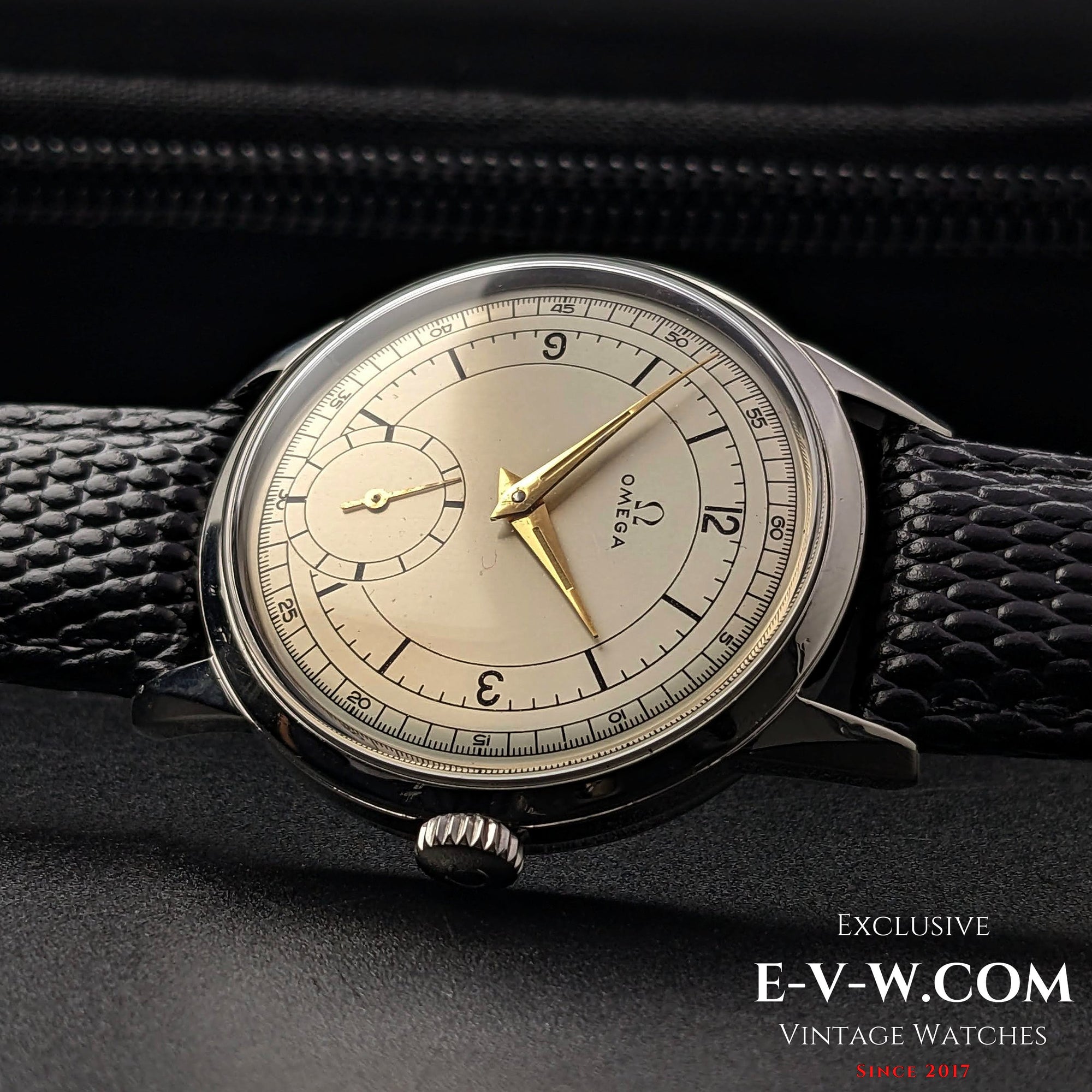 Omega cal 269 (famiglia 30T2) / quadrante Sector / vintage 1963