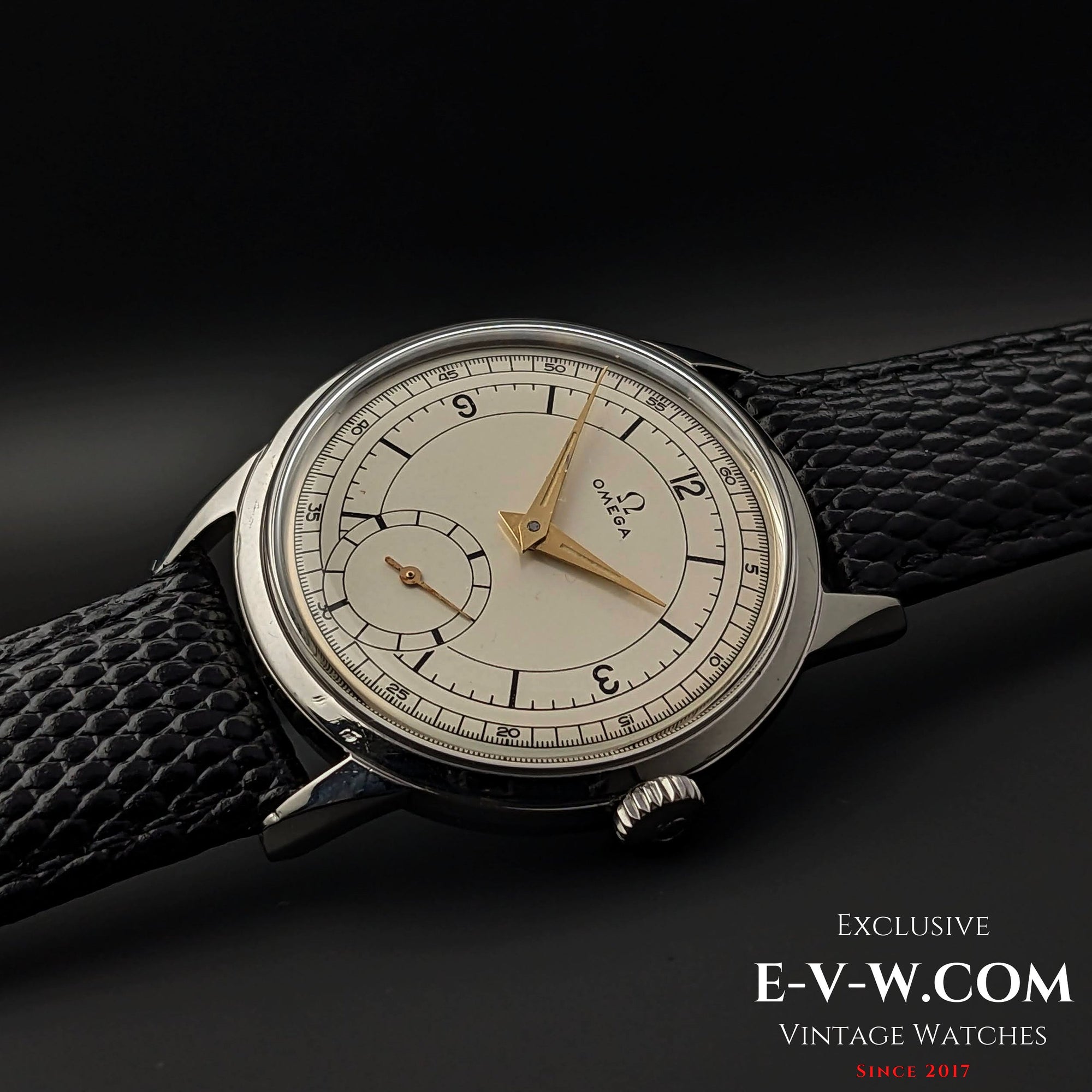 Omega cal 269 (famiglia 30T2) / quadrante Sector / vintage 1963