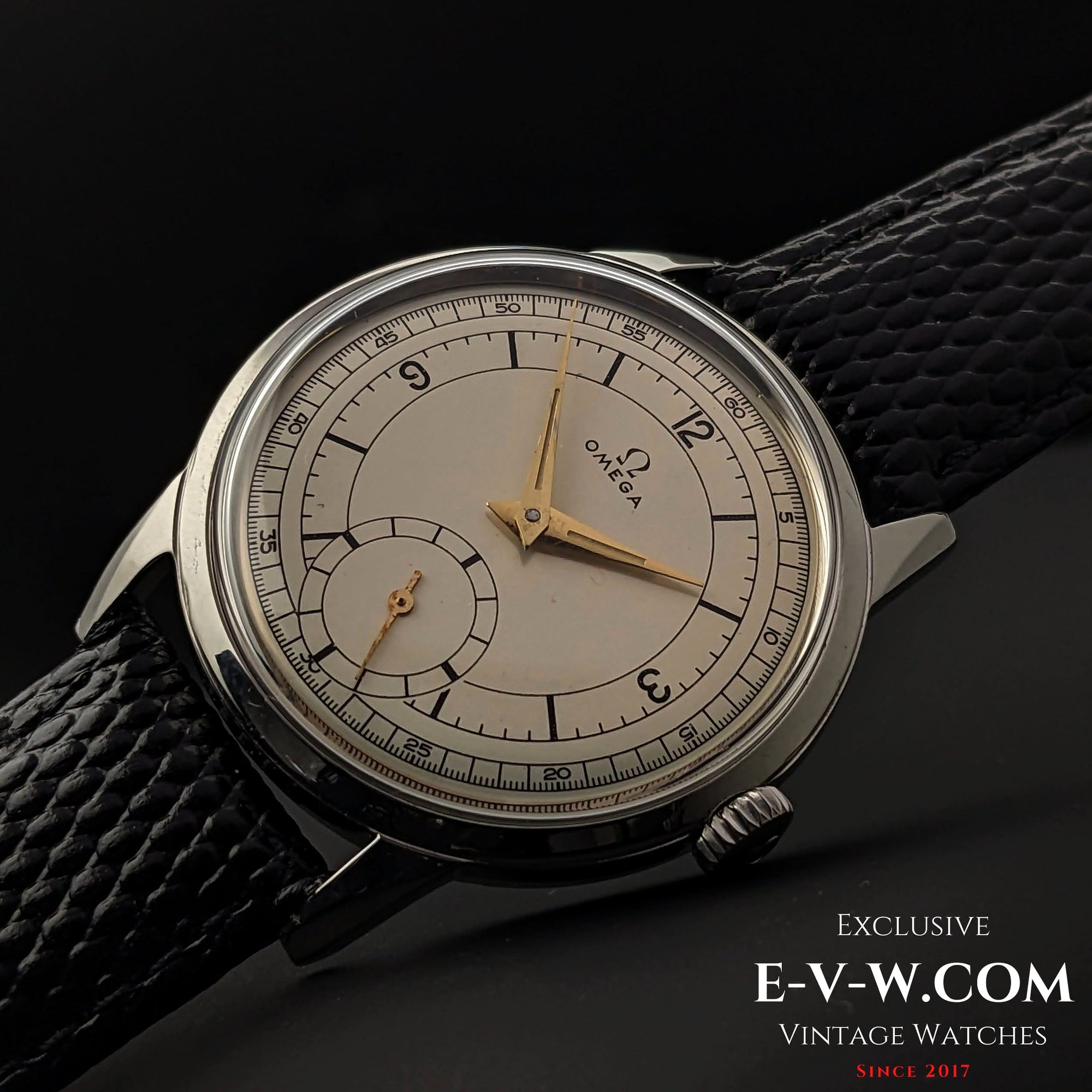 Omega cal 269 (famiglia 30T2) / quadrante Sector / vintage 1963