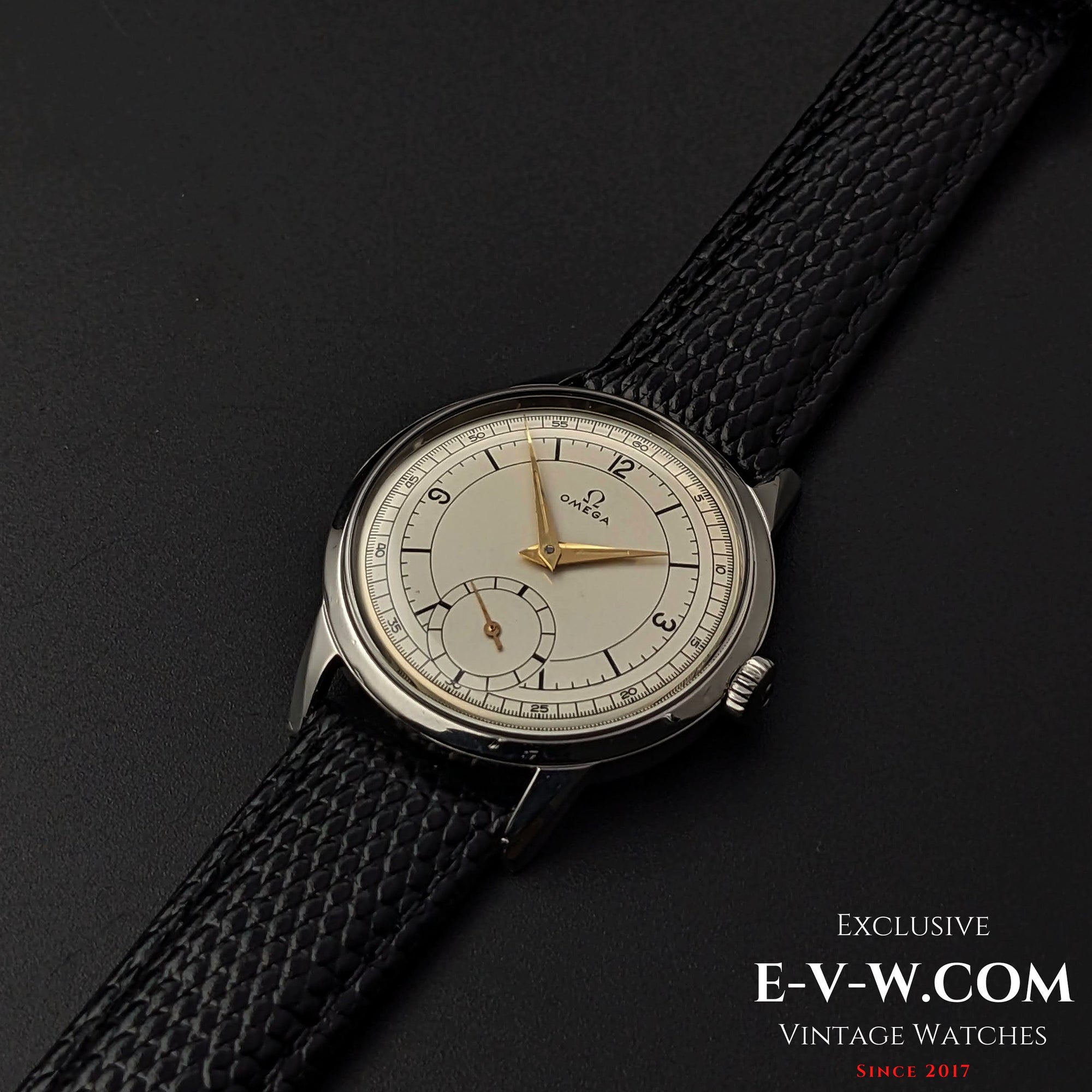 Omega cal 269 (famiglia 30T2) / quadrante Sector / vintage 1963
