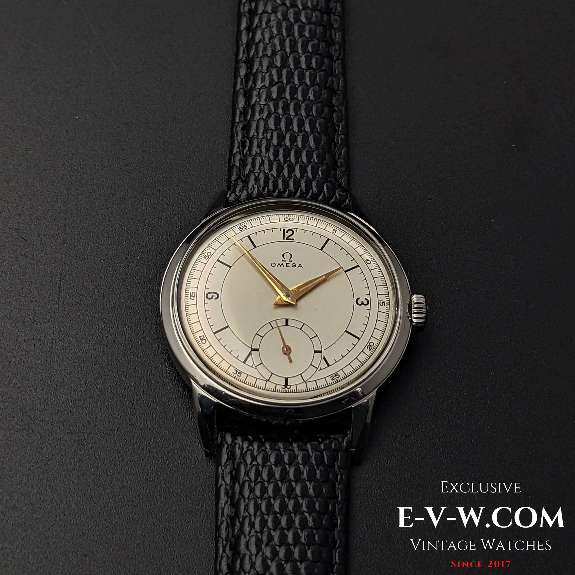 Omega cal 269 (famiglia 30T2) / quadrante Sector / vintage 1963
