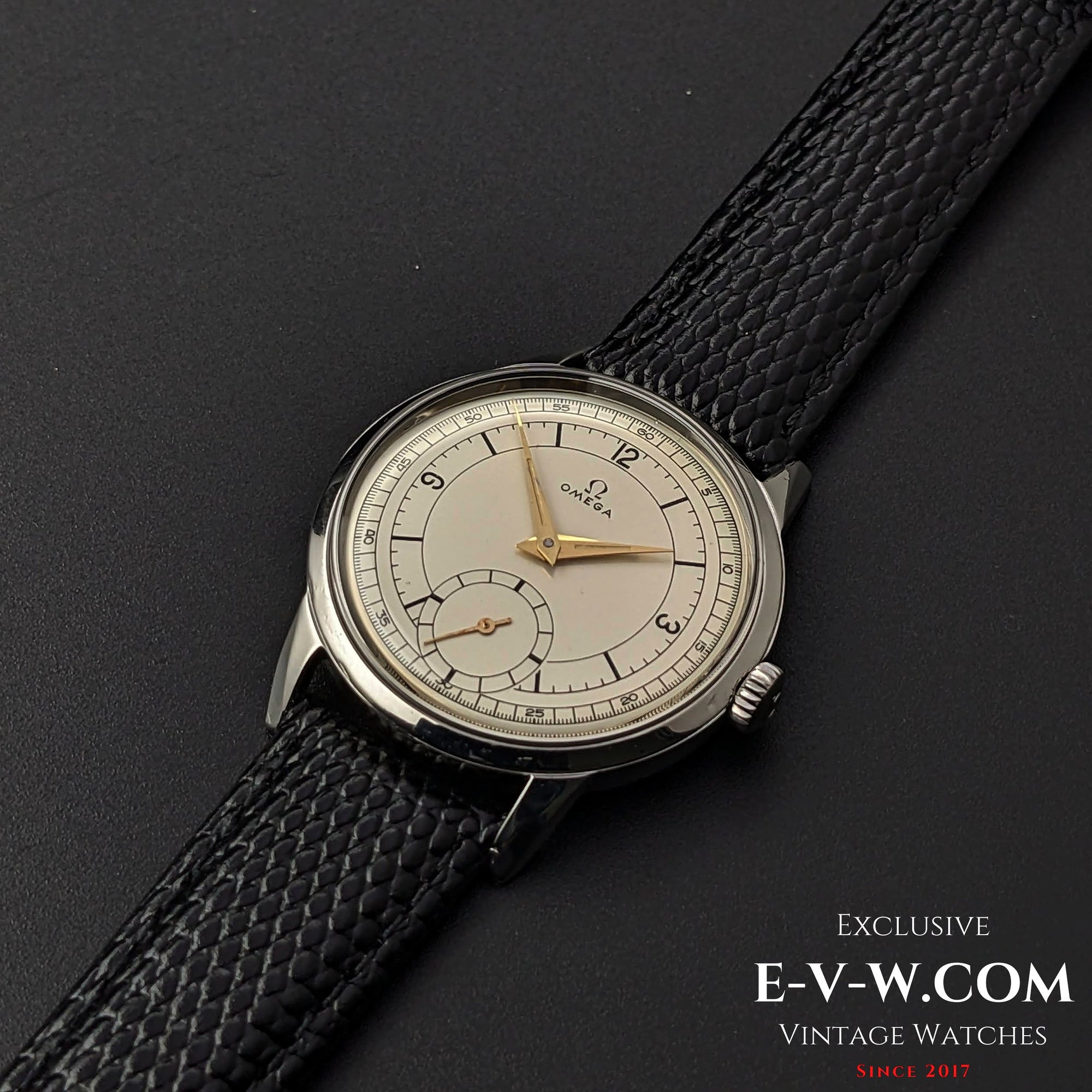 Omega cal 269 (famiglia 30T2) / quadrante Sector / vintage 1963