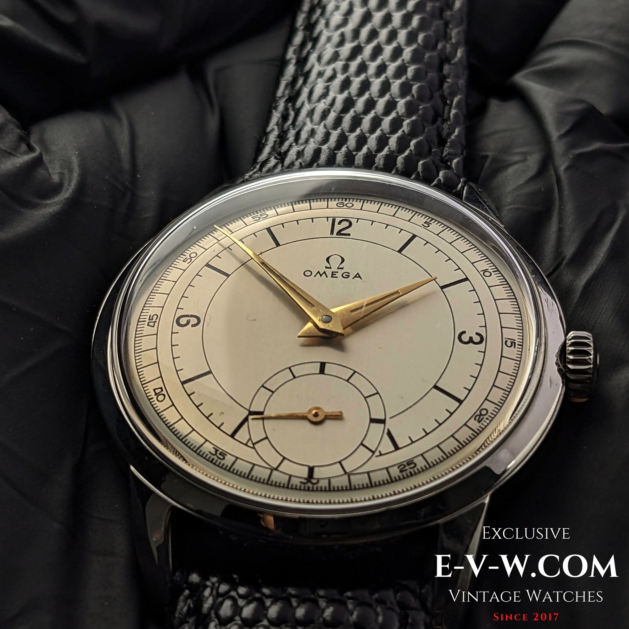 Omega cal 269 (famiglia 30T2) / quadrante Sector / vintage 1963