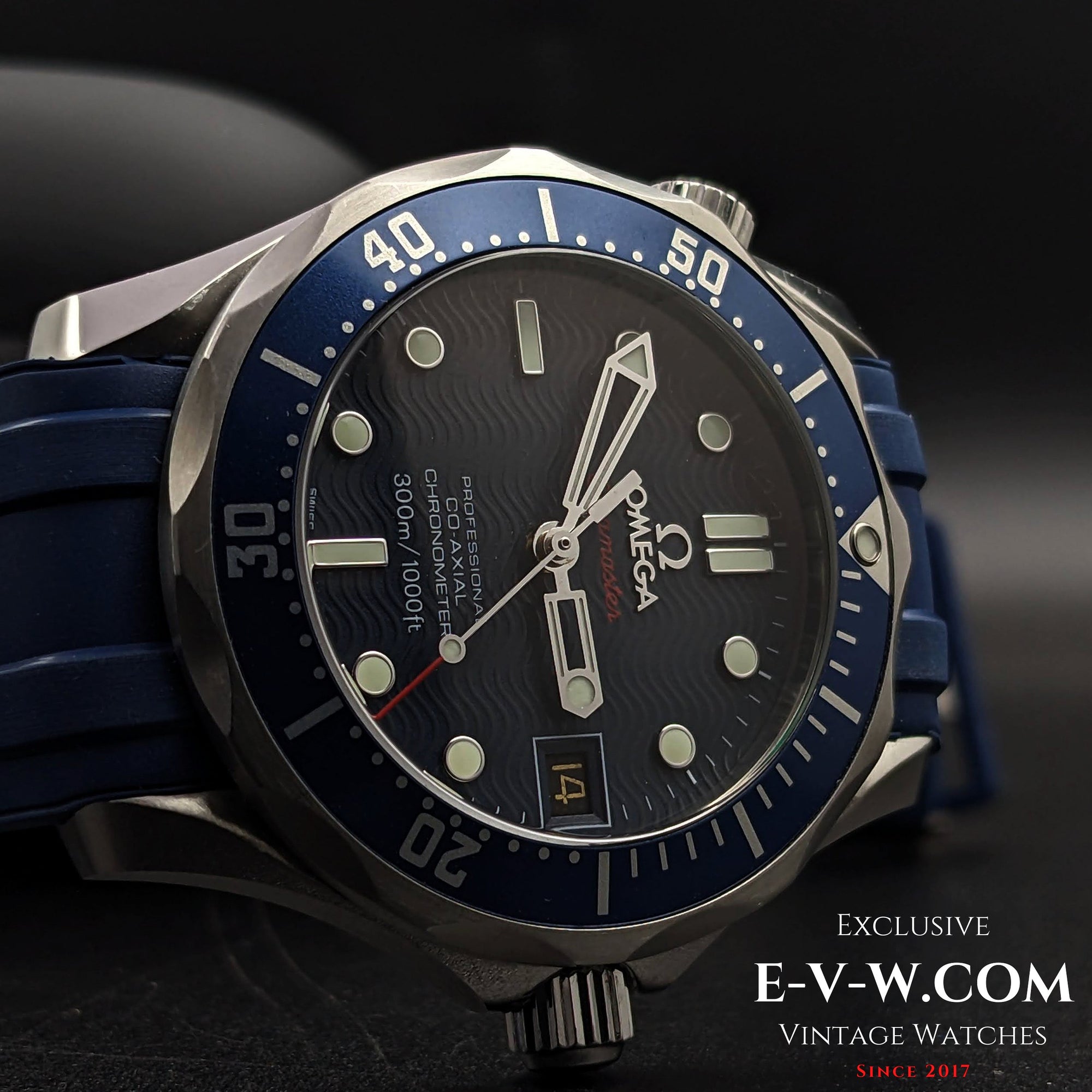 Omega Seamaster Diver 300 M CRONÓMETRO COAXIAL PROFESIONAL 300 M / Inscripción "NOT FOR SALE" en la caja.