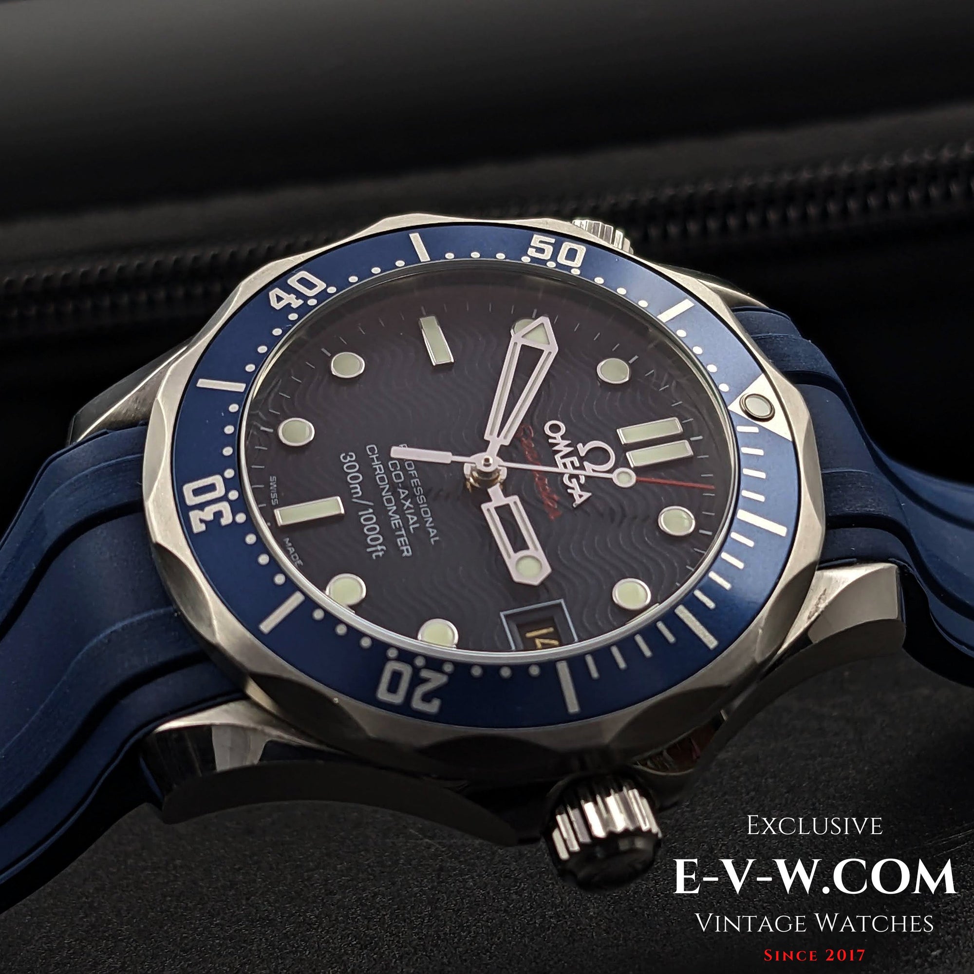 Omega Seamaster Diver 300 M CRONÓMETRO COAXIAL PROFESIONAL 300 M / Inscripción "NOT FOR SALE" en la caja.