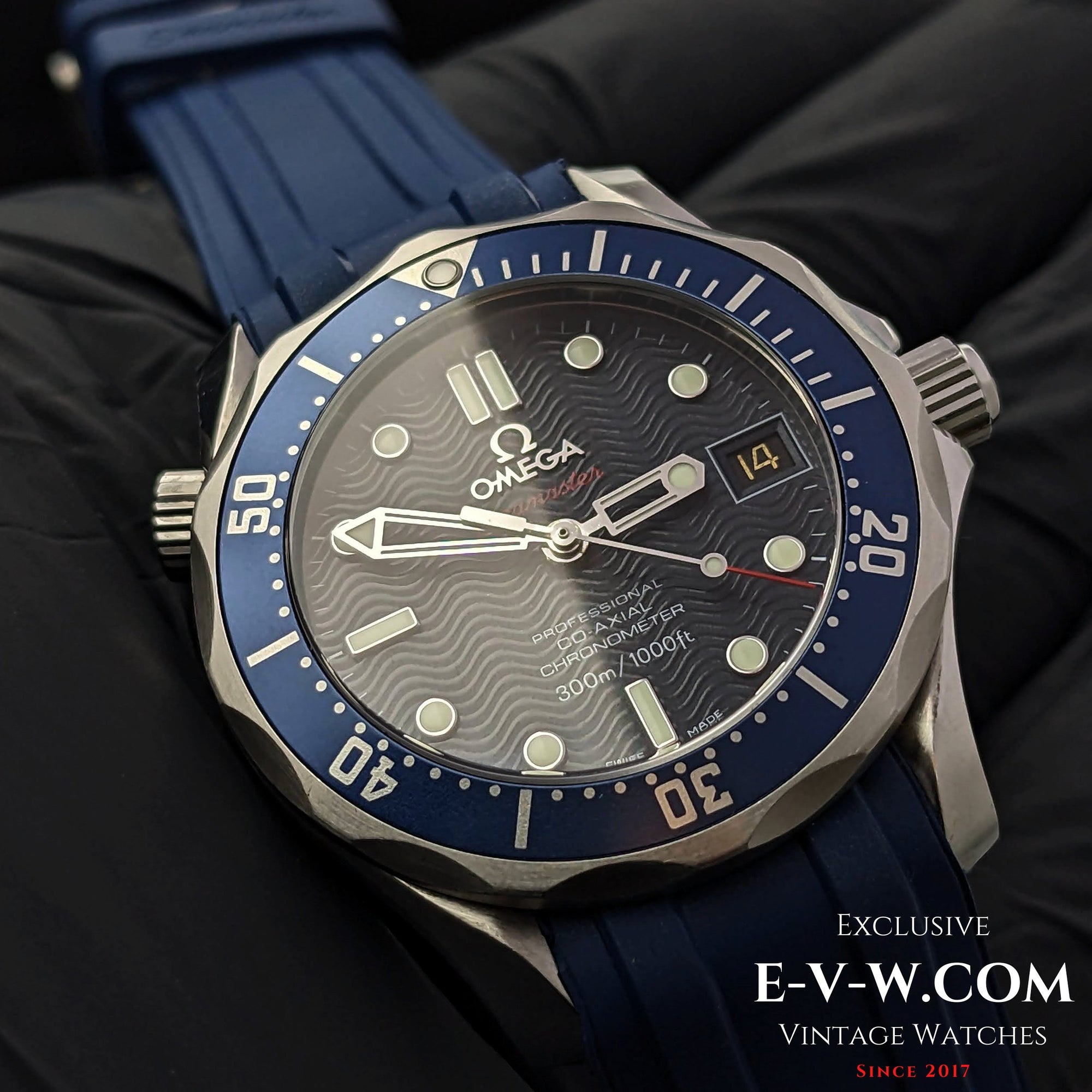 Omega Seamaster Diver 300 M CRONÓMETRO COAXIAL PROFESIONAL 300 M / Inscripción "NOT FOR SALE" en la caja.