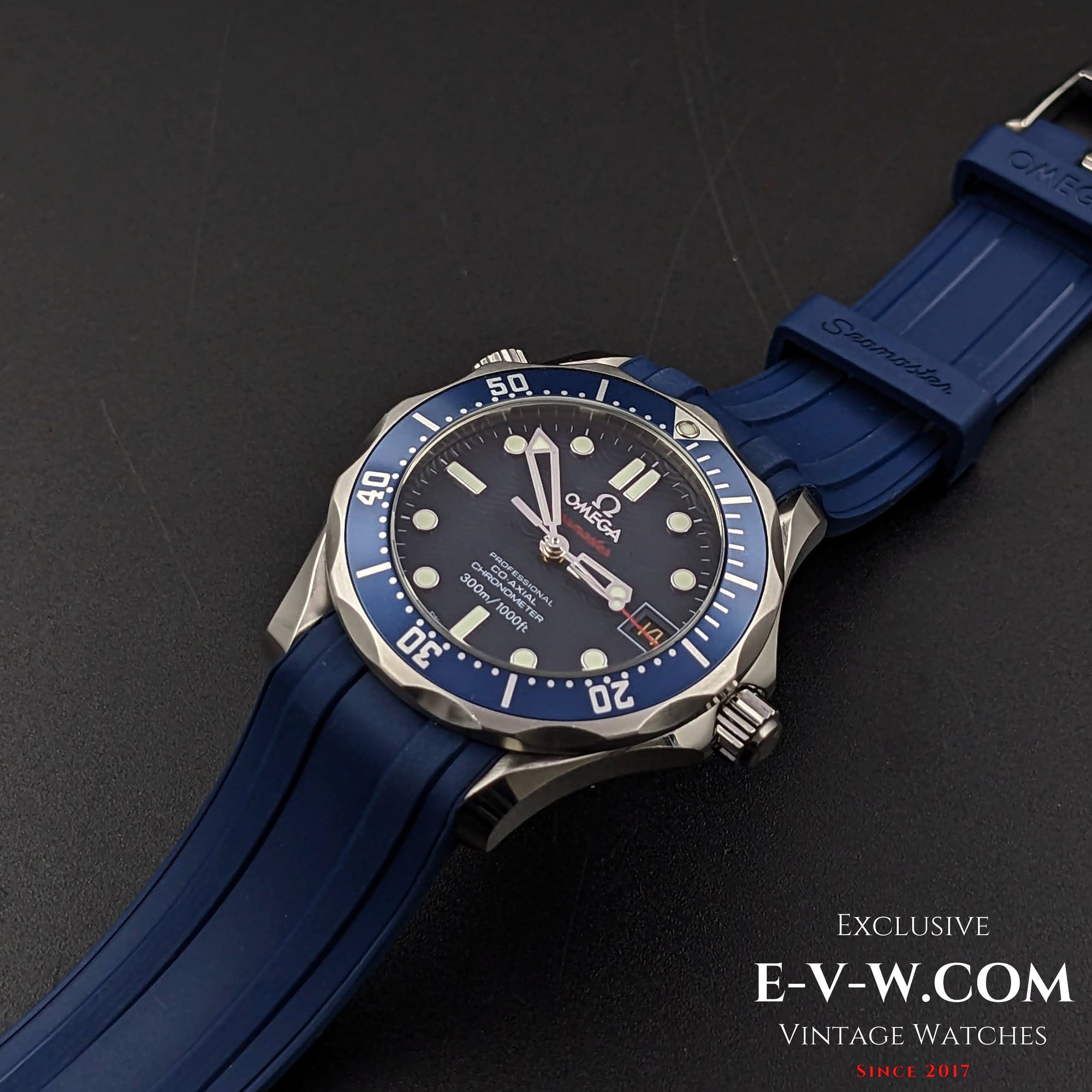 Omega Seamaster Diver 300 M CRONÓMETRO COAXIAL PROFESIONAL 300 M / Inscripción "NOT FOR SALE" en la caja.