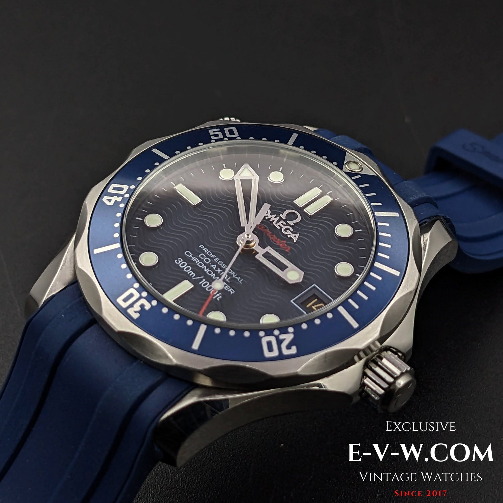 Omega Seamaster Diver 300 M CRONÓMETRO COAXIAL PROFESIONAL 300 M / Inscripción "NOT FOR SALE" en la caja.
