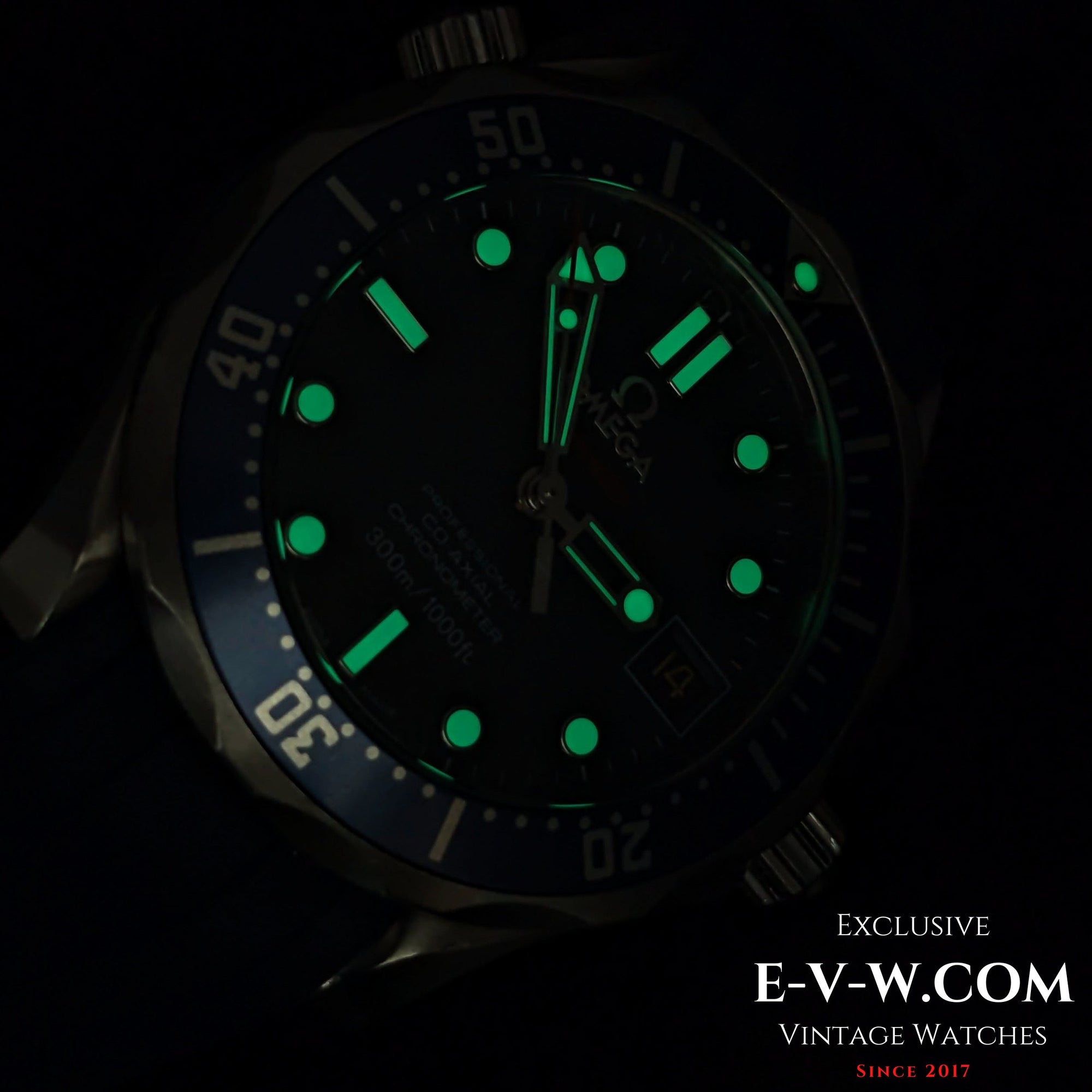 Omega Seamaster Diver 300 M CRONÓMETRO COAXIAL PROFESIONAL 300 M / Inscripción "NOT FOR SALE" en la caja.