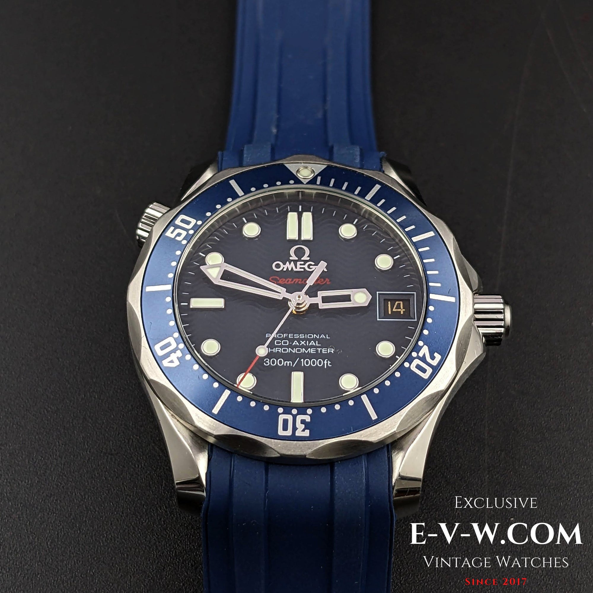Omega Seamaster Diver 300 M CRONÓMETRO COAXIAL PROFESIONAL 300 M / Inscripción "NOT FOR SALE" en la caja.
