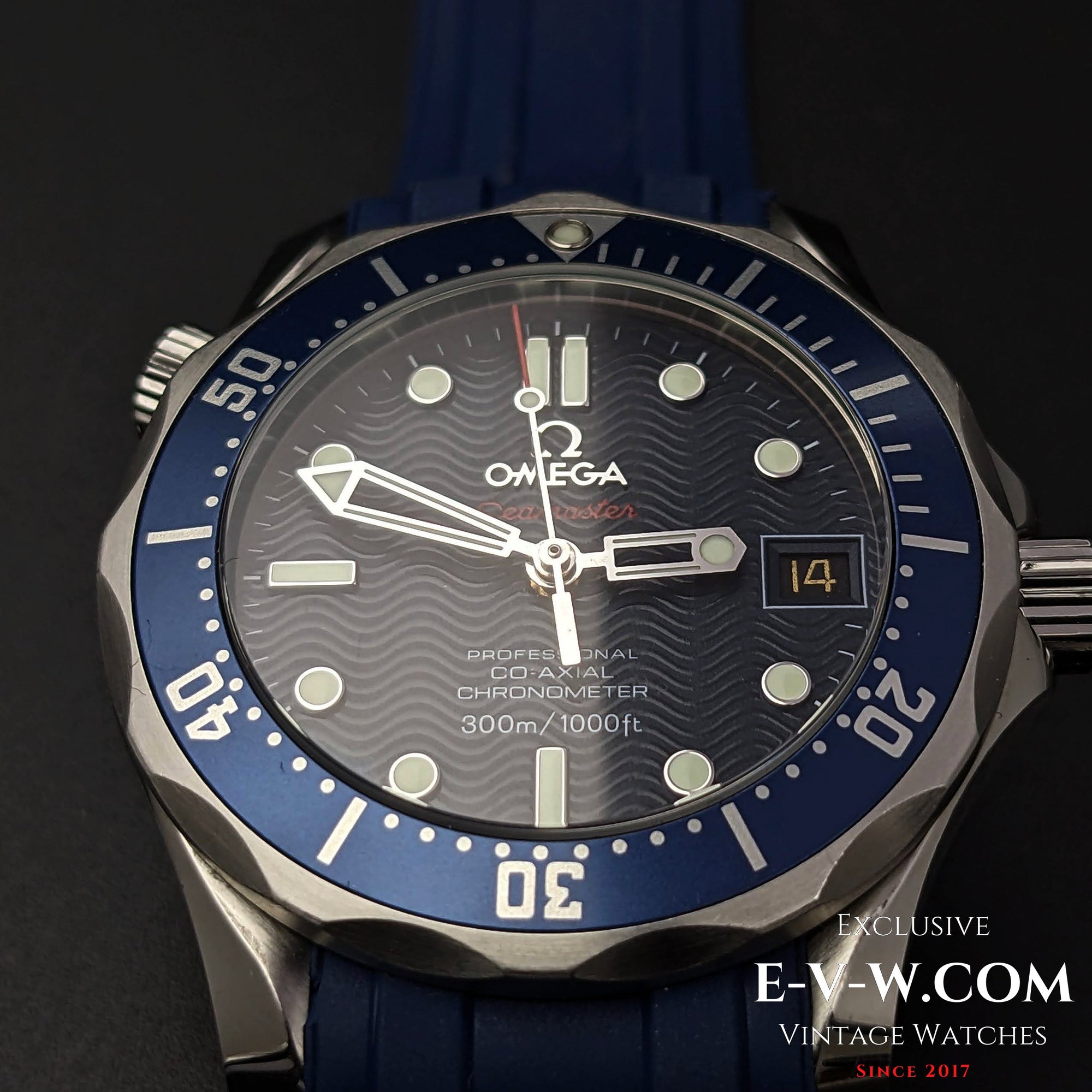 Omega Seamaster Diver 300 M CRONÓMETRO COAXIAL PROFESIONAL 300 M / Inscripción "NOT FOR SALE" en la caja.