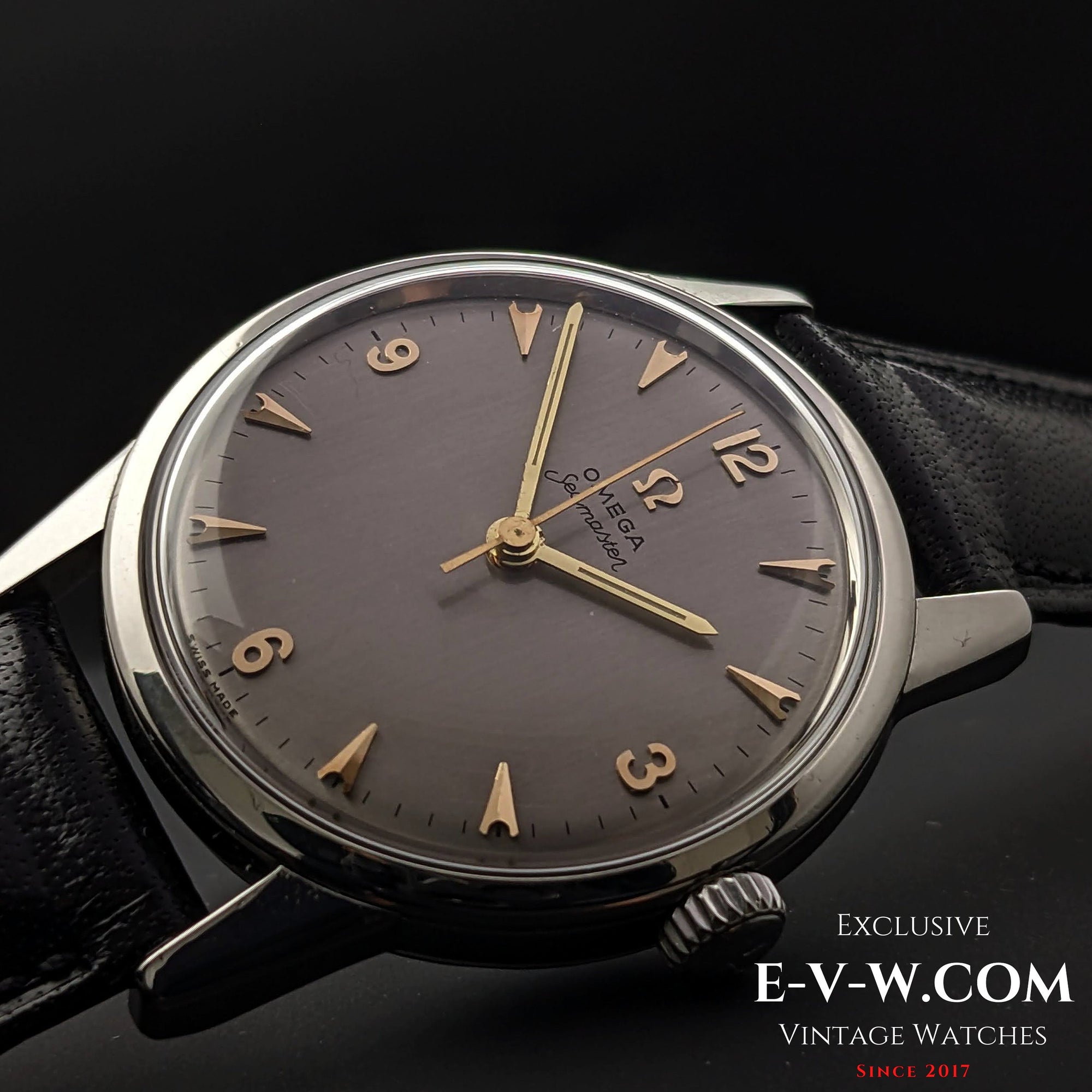 Omega Seamaster Brushed silver dial / cal 285 (30T2 family) / Vintage 1963 / Ref 14390-61