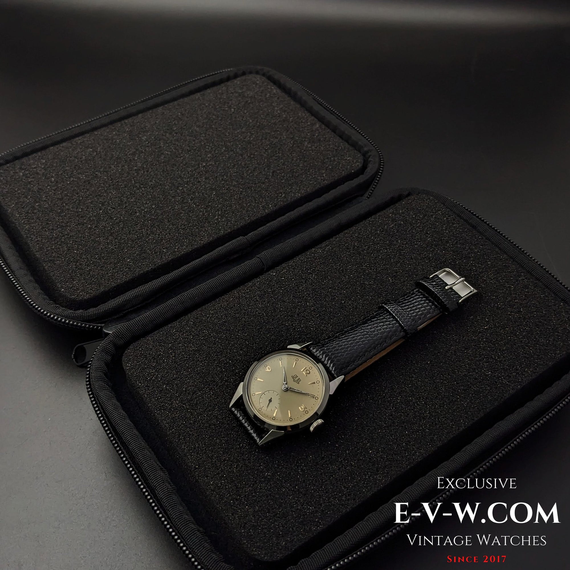 Rare GUB Glashutte SA / cal 60 / Vintage 1950s