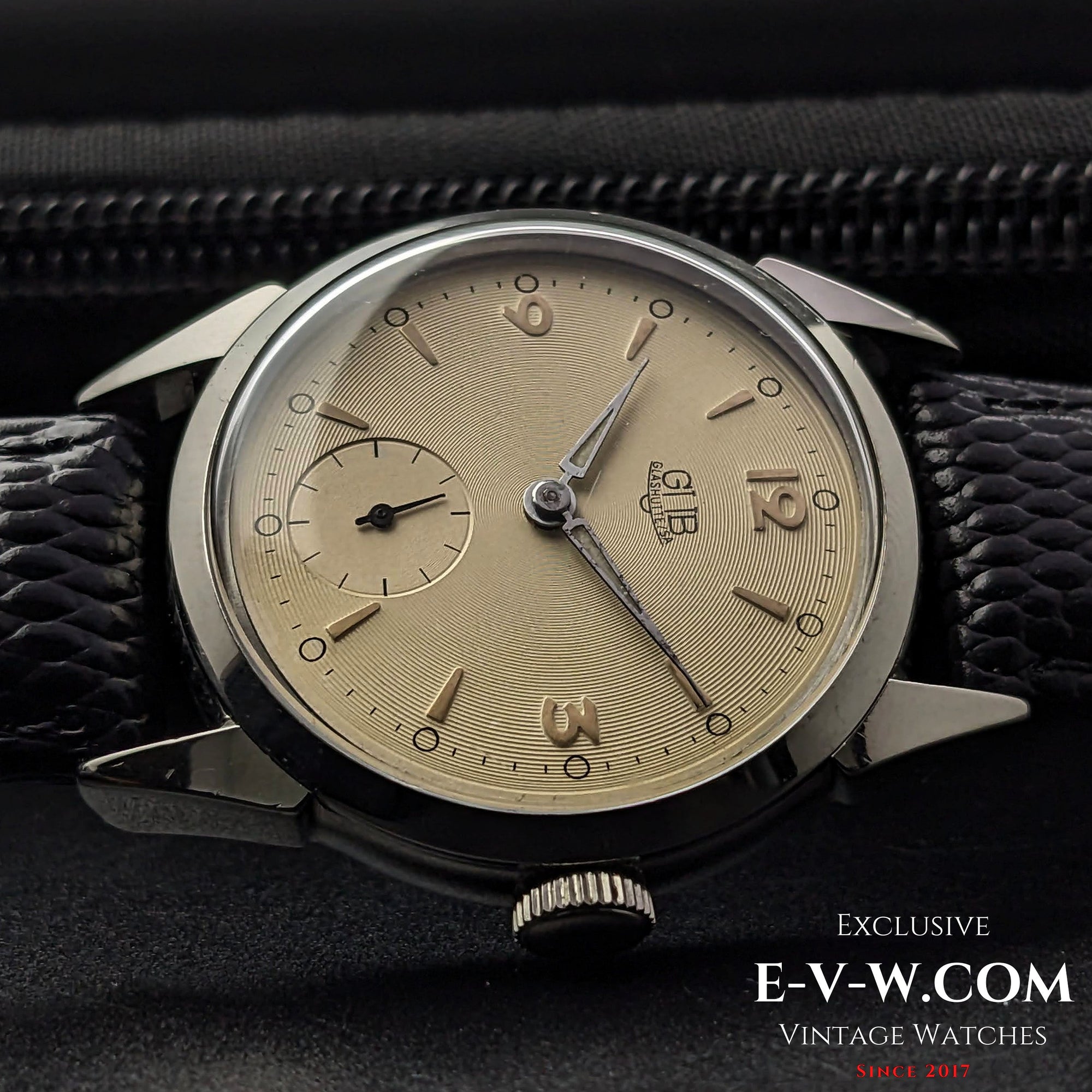 Rare GUB Glashutte SA / cal 60 / Vintage 1950s