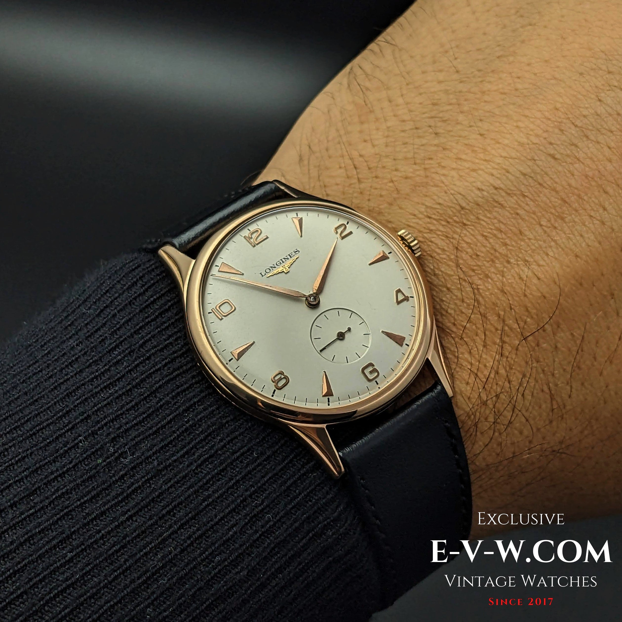 70 Years Old Vintage Longines 18k Gold Automtaic Cal. 22A