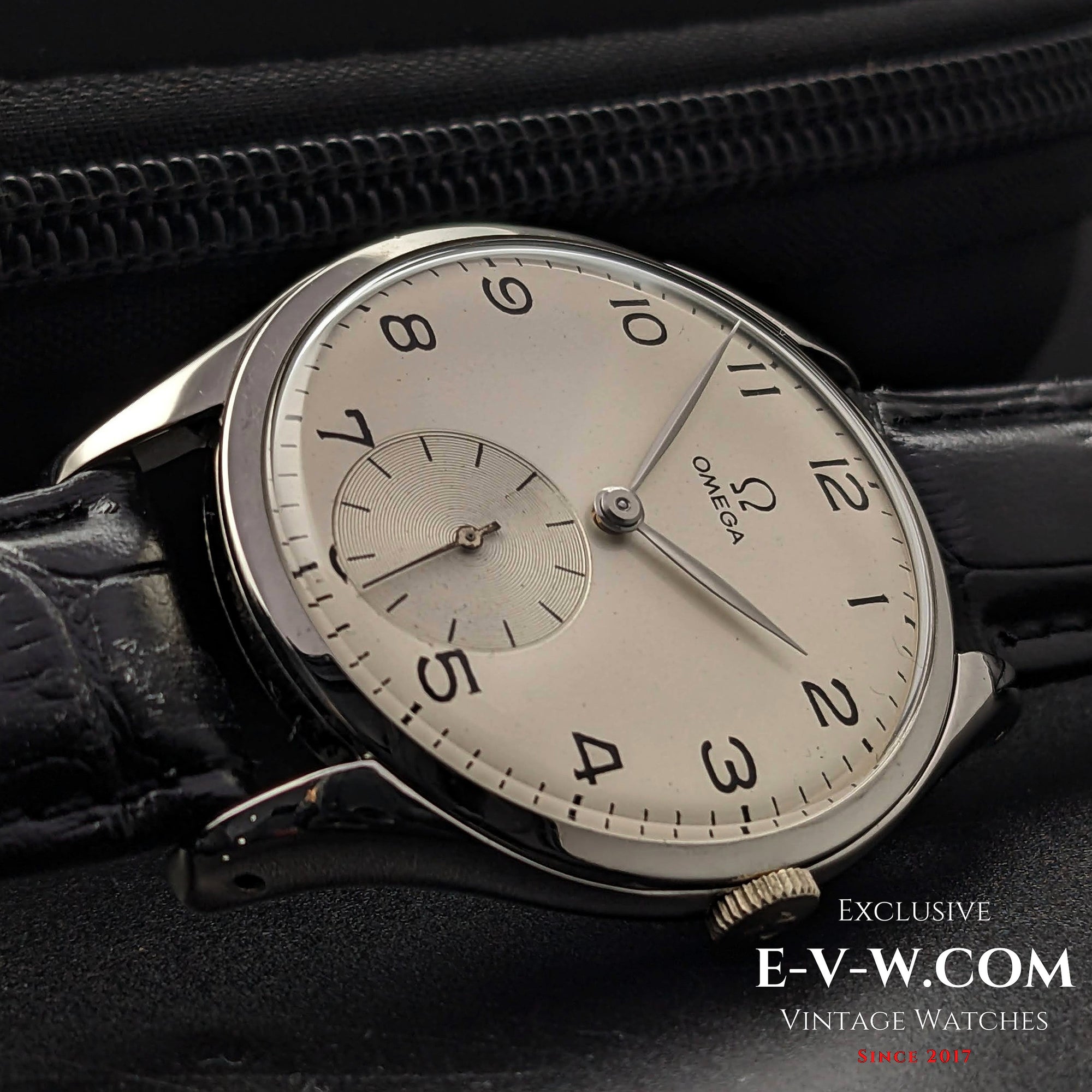 76 Years Old Vintage Omega Jumbo 38,5mm / Oversize /  Ref. 2505-4 / Cal. 265 (30T2) / Vintage 1947
