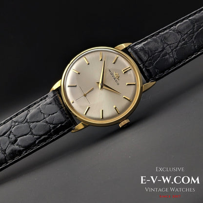 74 Years Old Vintage Movado 18K Gold / Calatrava / Cal. 125 / Vintage 1950