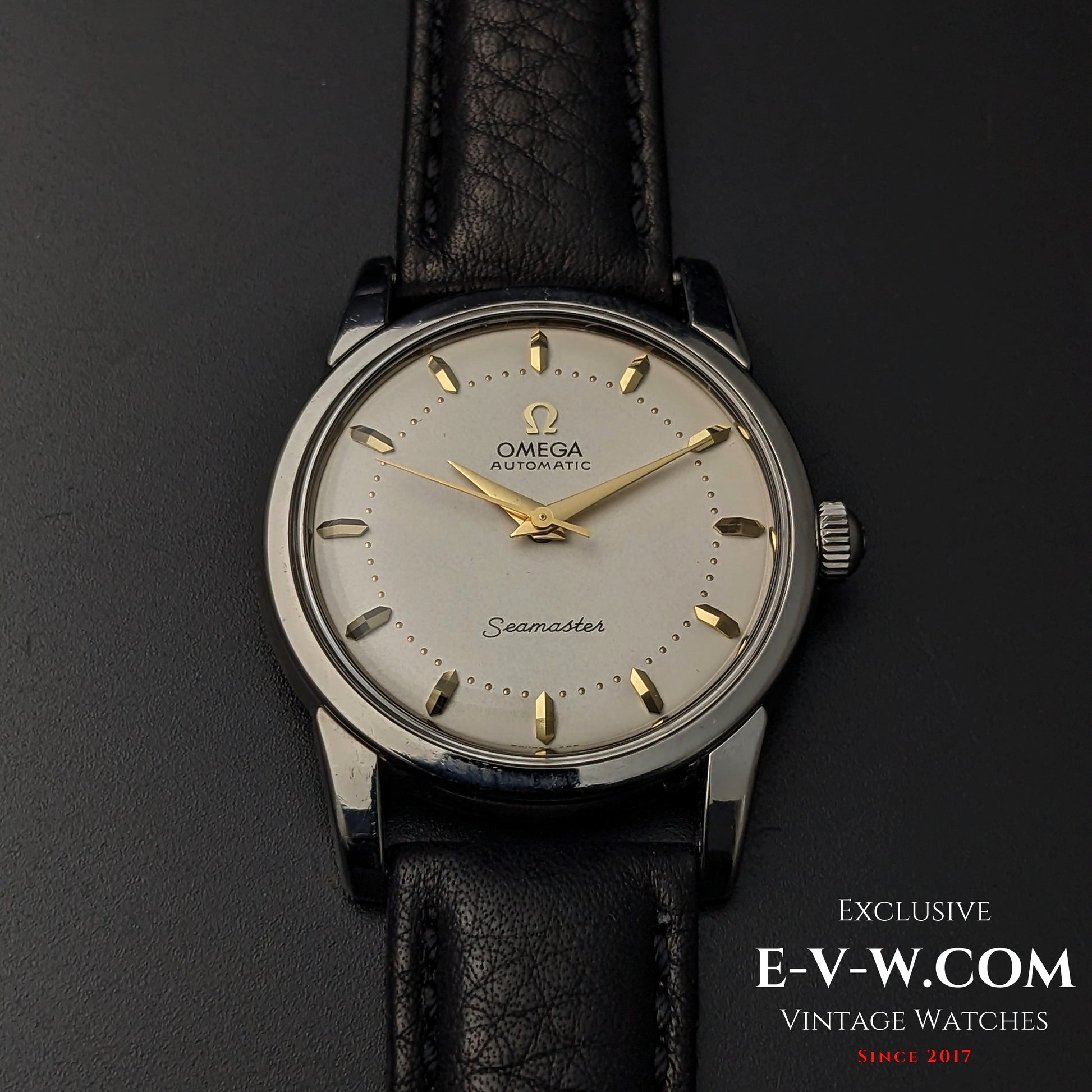 71 Years Old Vintage Omega Seamaster AUTOMATIC / Ref. 2846-1SC / Cal. 501 / Vintage 195471 Years Old Vintage Omega Seamaster AUTOMATIC / Ref. 2846-1SC / Cal. 501 / Vintage 195471 Years Old Vintage Omega Seamaster AUTOMATIC / Ref. 2846-1SC / Cal. 501 / Vintage 1954