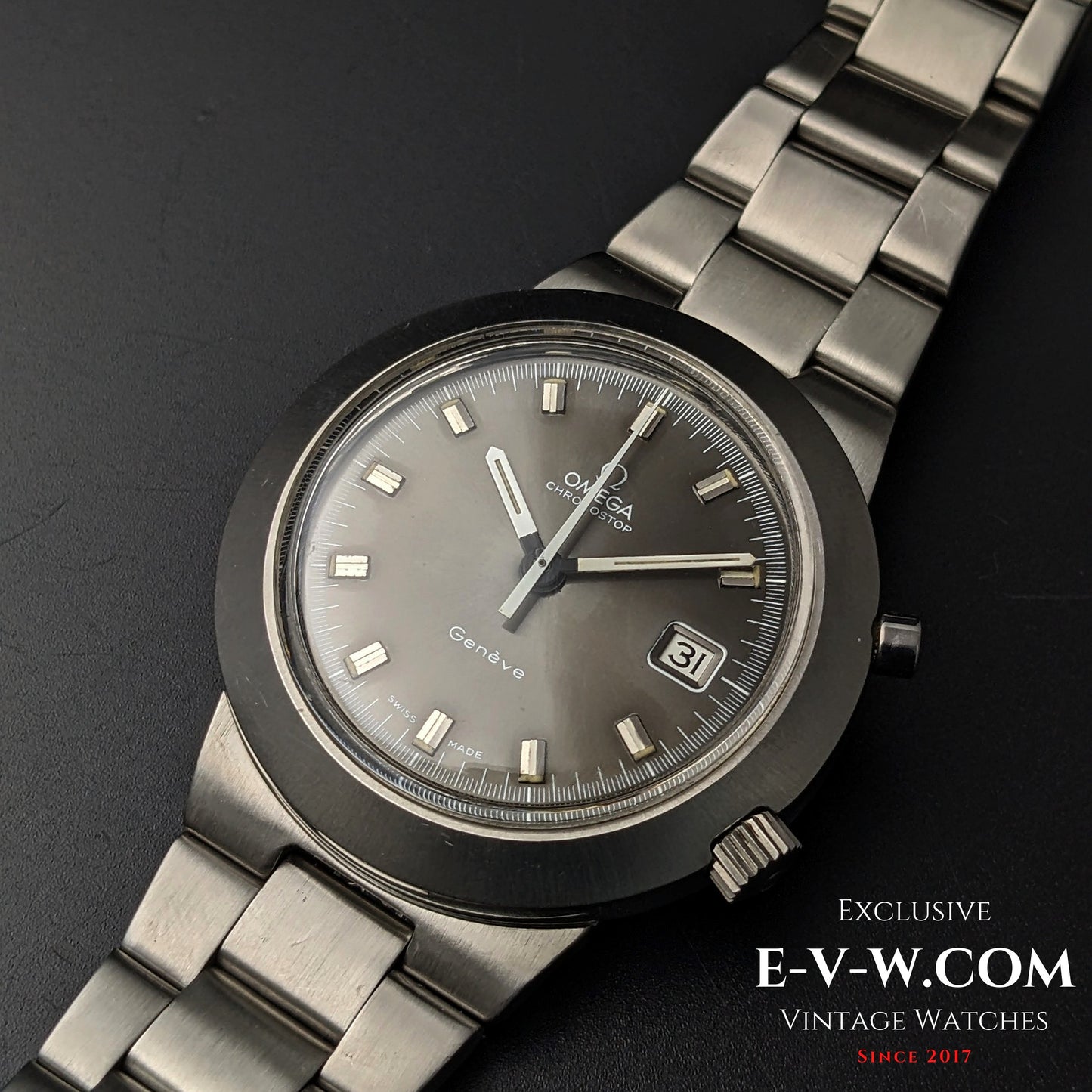56 Years Old Vintage Omega CHRONOSTOP UFO / Ref. 146012 / Cal. 920 / Vintage 1969