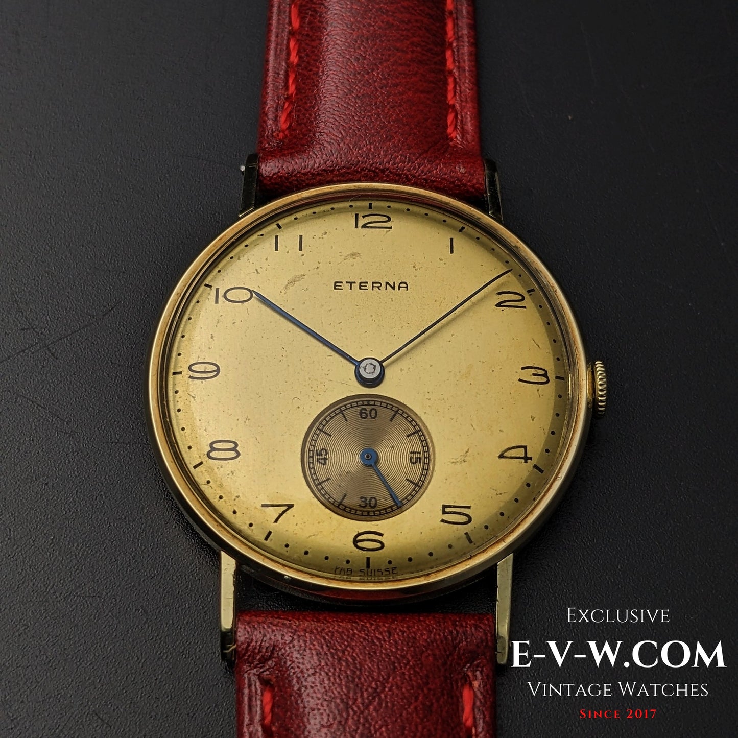 84 Years Old Vintage Eterna 14K Gold / WWII / Cal. 1020 / Vintage 1941