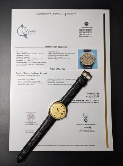 Omega Seamaster COSMIC Automatic | Ref. 166026 | Cal. 565 | Vintage 1970 | Serviced
