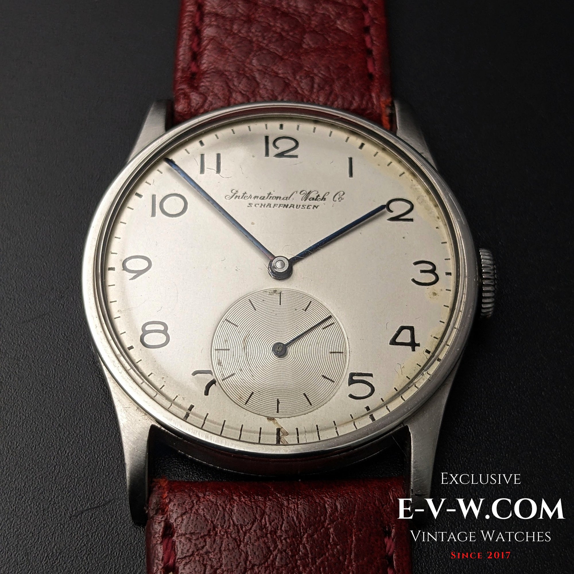 Reloj de vestir IWC Schaffhausen vintage de 87 años | Calibre 83 | Vintage 1938 / Revisado