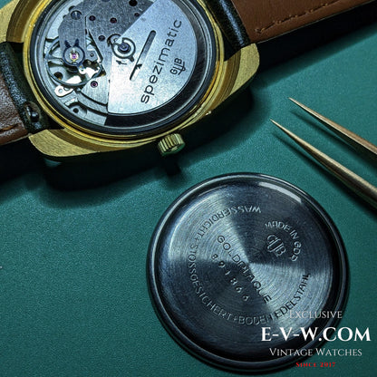 NOS — Early 1970s — Glashuette — Spezimatic — Automatic — GUB 75 — Vintage 1970s — Serviced