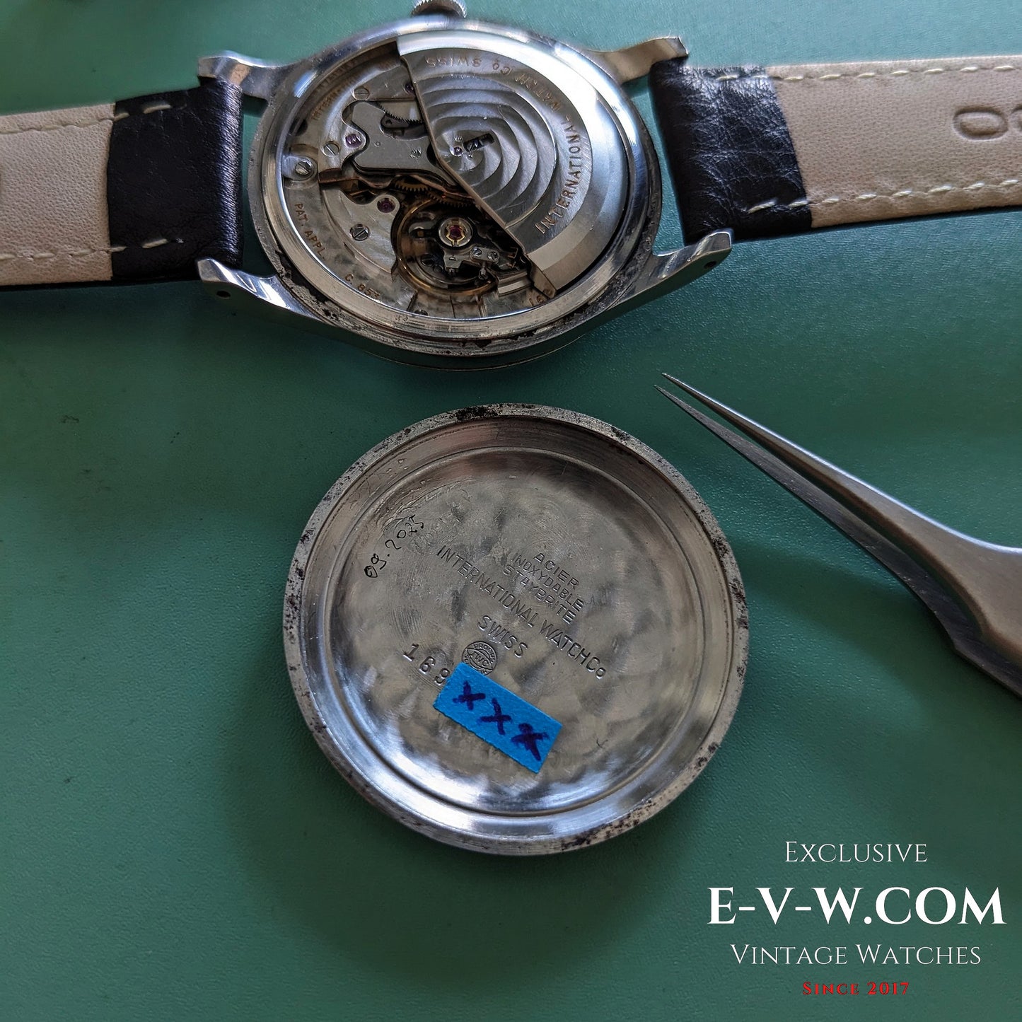 63 years old — IWC Schaffhausen— Automatic — Cal. 853 — Vintage 1962 — Serviced