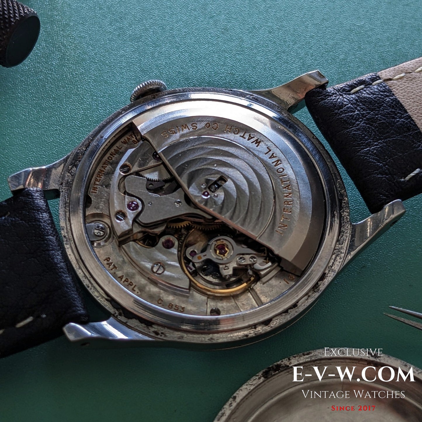 63 years old — IWC Schaffhausen— Automatic — Cal. 853 — Vintage 1962 — Serviced