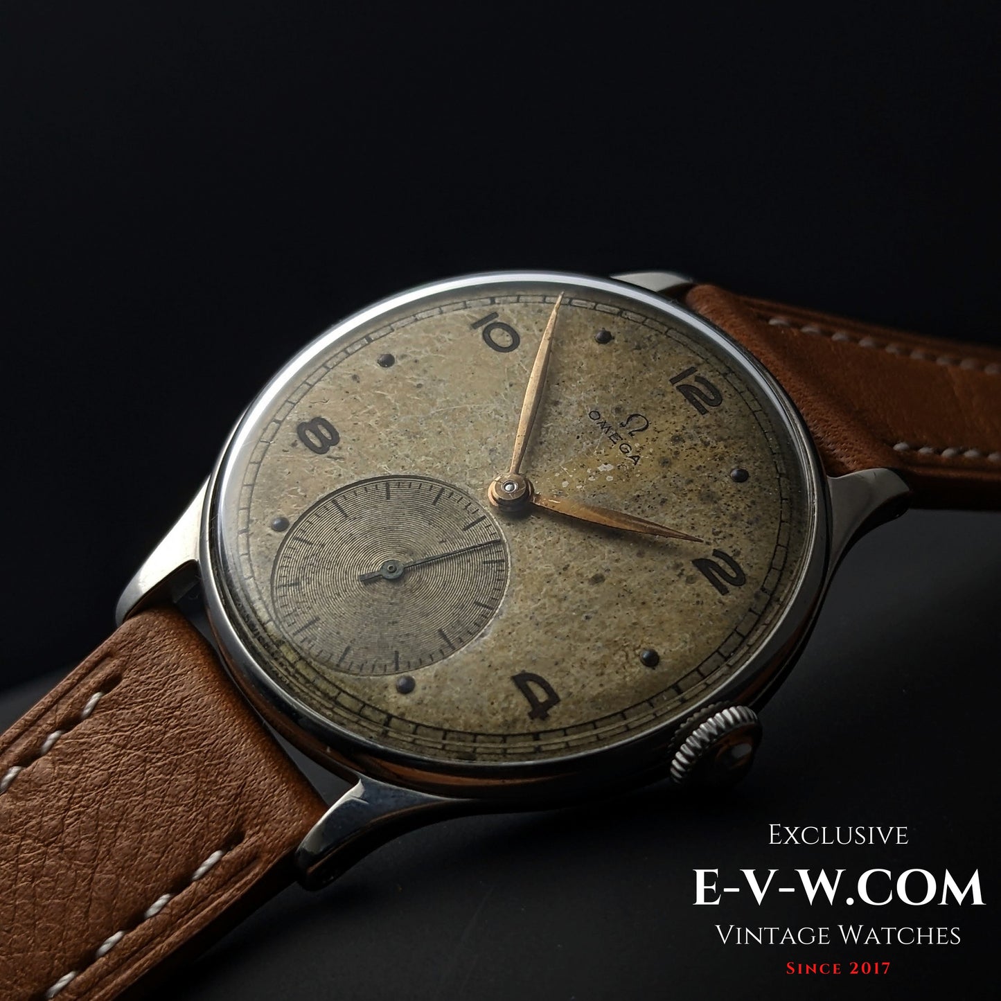 81 years old Omega — Wartime WWII Civil  — Ref. 2317/14 — Cal. 30T2 PC — Vintage 1944 — Serviced