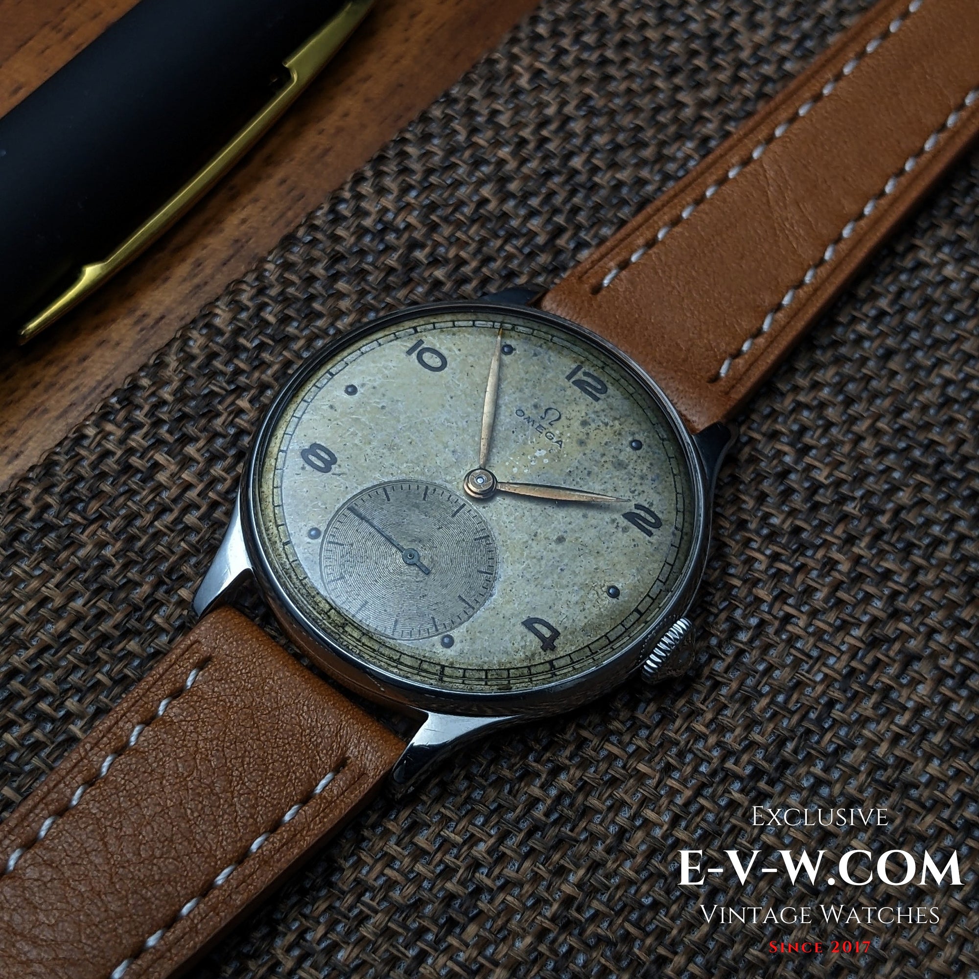 81 Jahre alte Omega – Zivile Waffe aus dem Zweiten Weltkrieg – Ref. 2317/14 – Kal. 30T2 PC – Baujahr 1944 – Überholt 