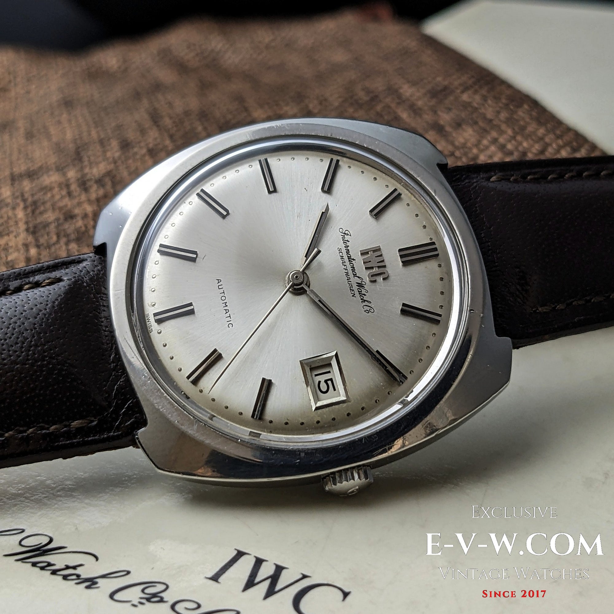 57 anni — IWC Schaffhausen — Rif. R814A — Cal. 8541 — Annata 1968 — Revisionato