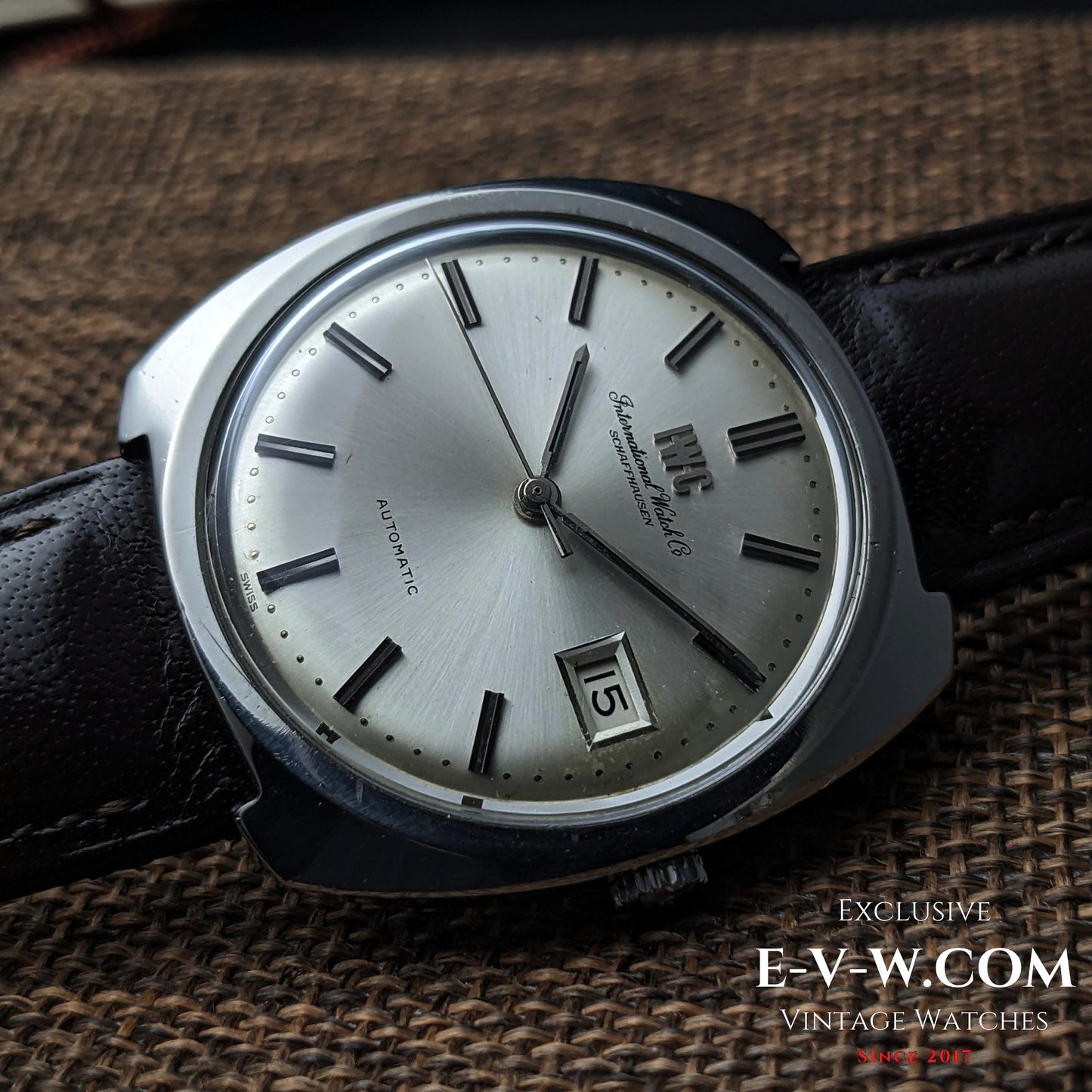57 years old — IWC Schaffhausen — Ref. R804A — Cal. 8541 — Vintage 1968 — Serviced
