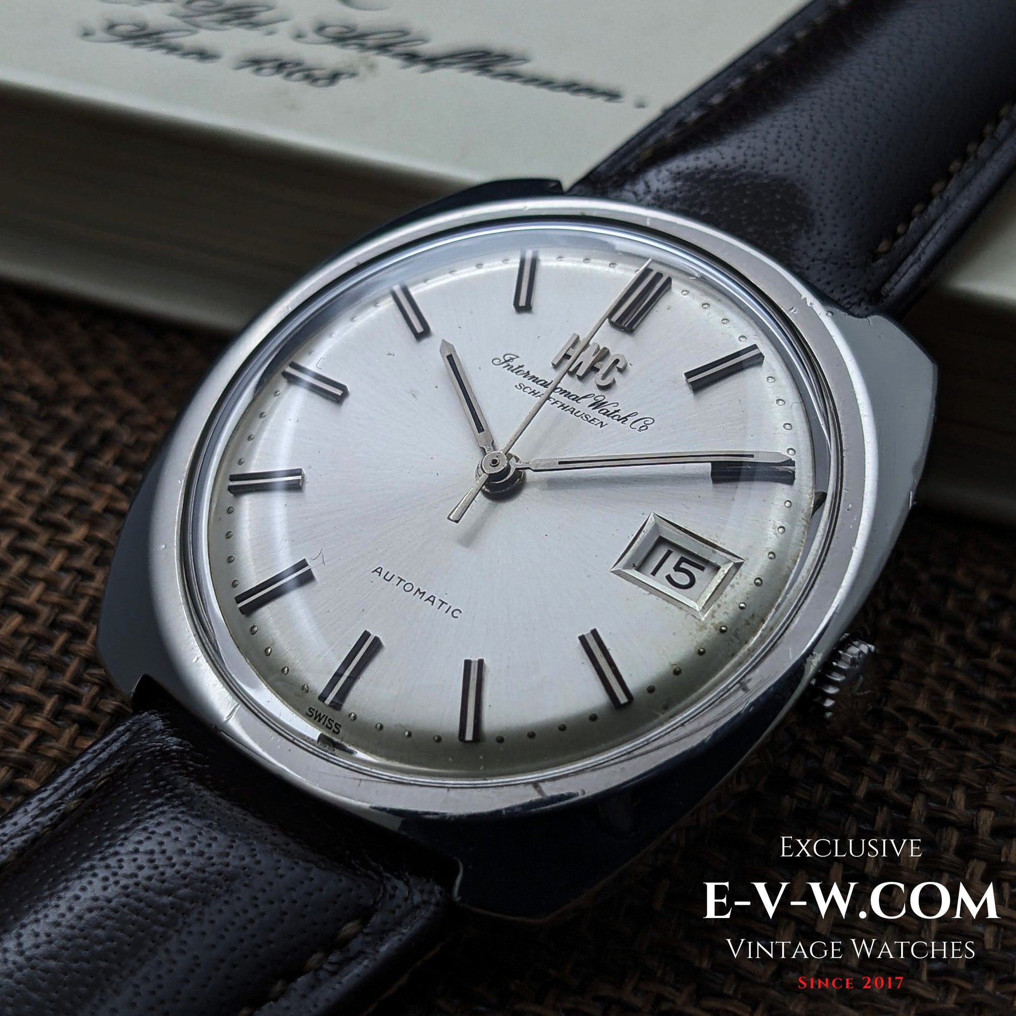 57 anni — IWC Schaffhausen — Rif. R814A — Cal. 8541 — Annata 1968 — Revisionato