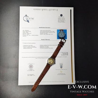83 years old — Movado — WWII Era  — Cal 150MN — Vintage 1942 — Serviced