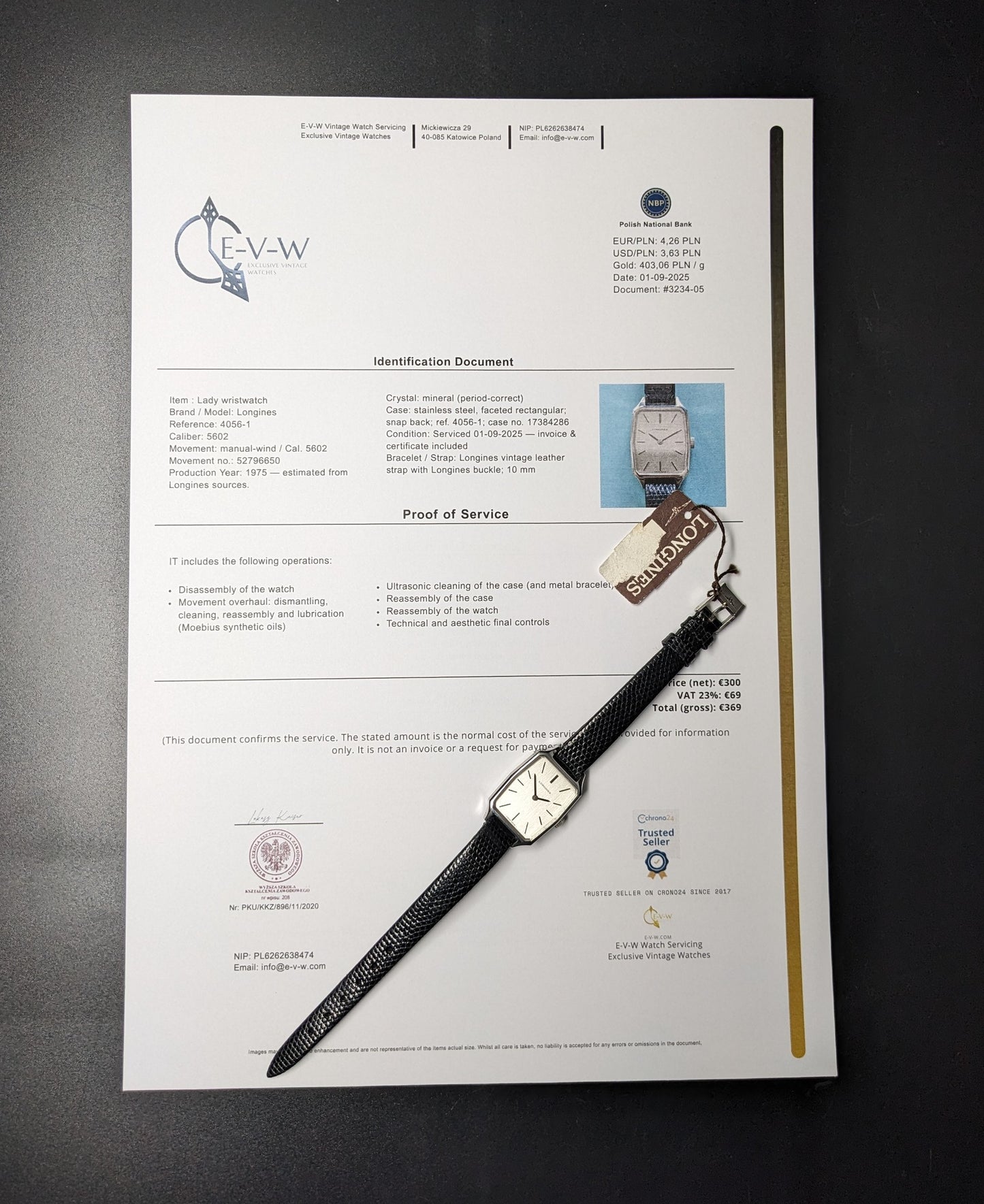 69 Years Old Vintage Omega Rare Bullseye / Ref. 2891-1 / Cal. 267 (30T2) / Vintage 1956 / Serviced