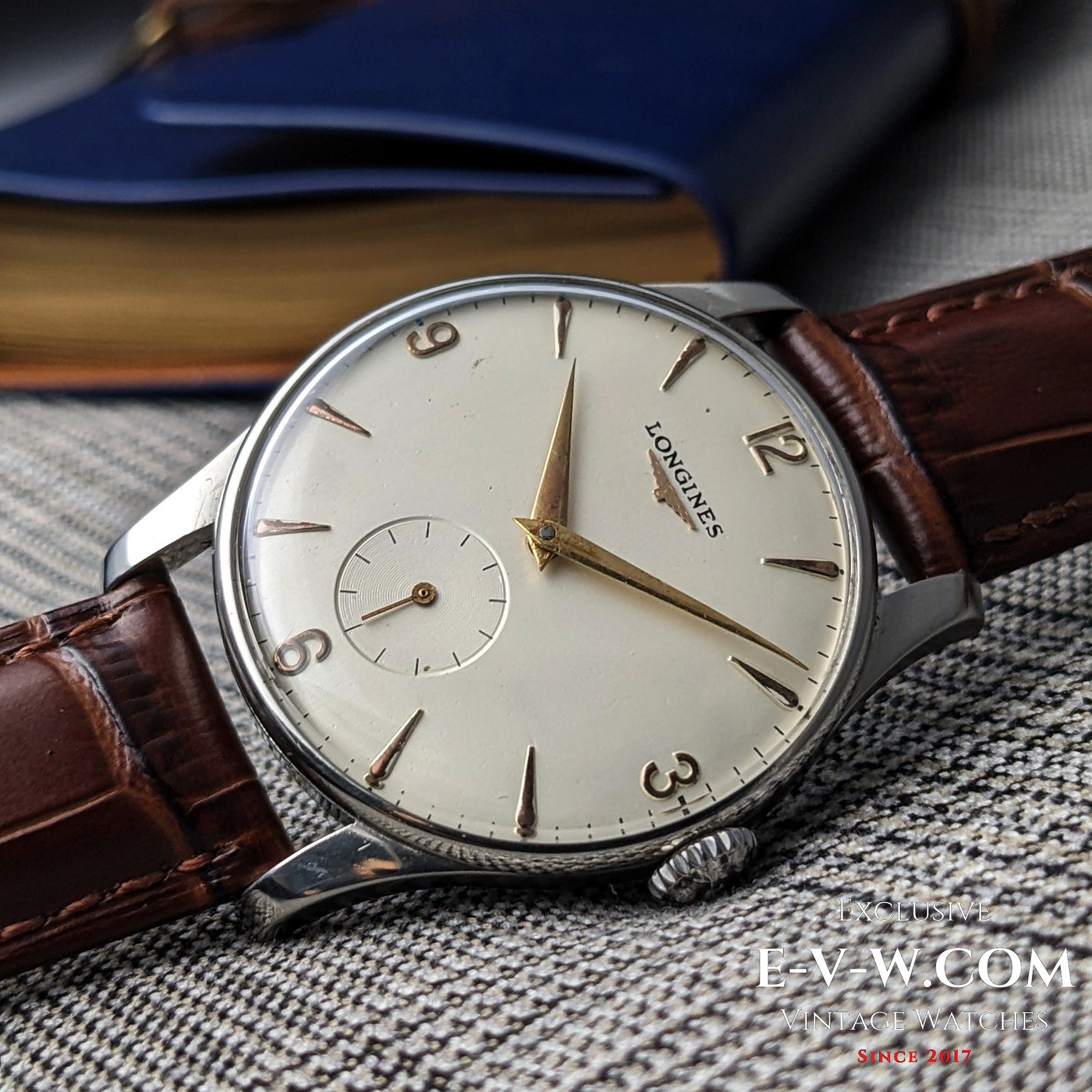 68 Jahre alte LONGINES Calatrava – Ref. 5356-35 – Kal. 12.68Z – Baujahr 1957 – gewartet