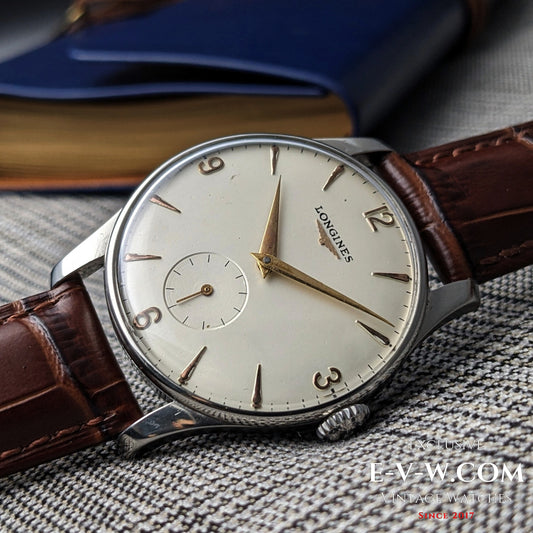 68 years old LONGINES Calatrava- Ref 5356-35- Cal. 12.68Z -Vintage 1957-Serviced